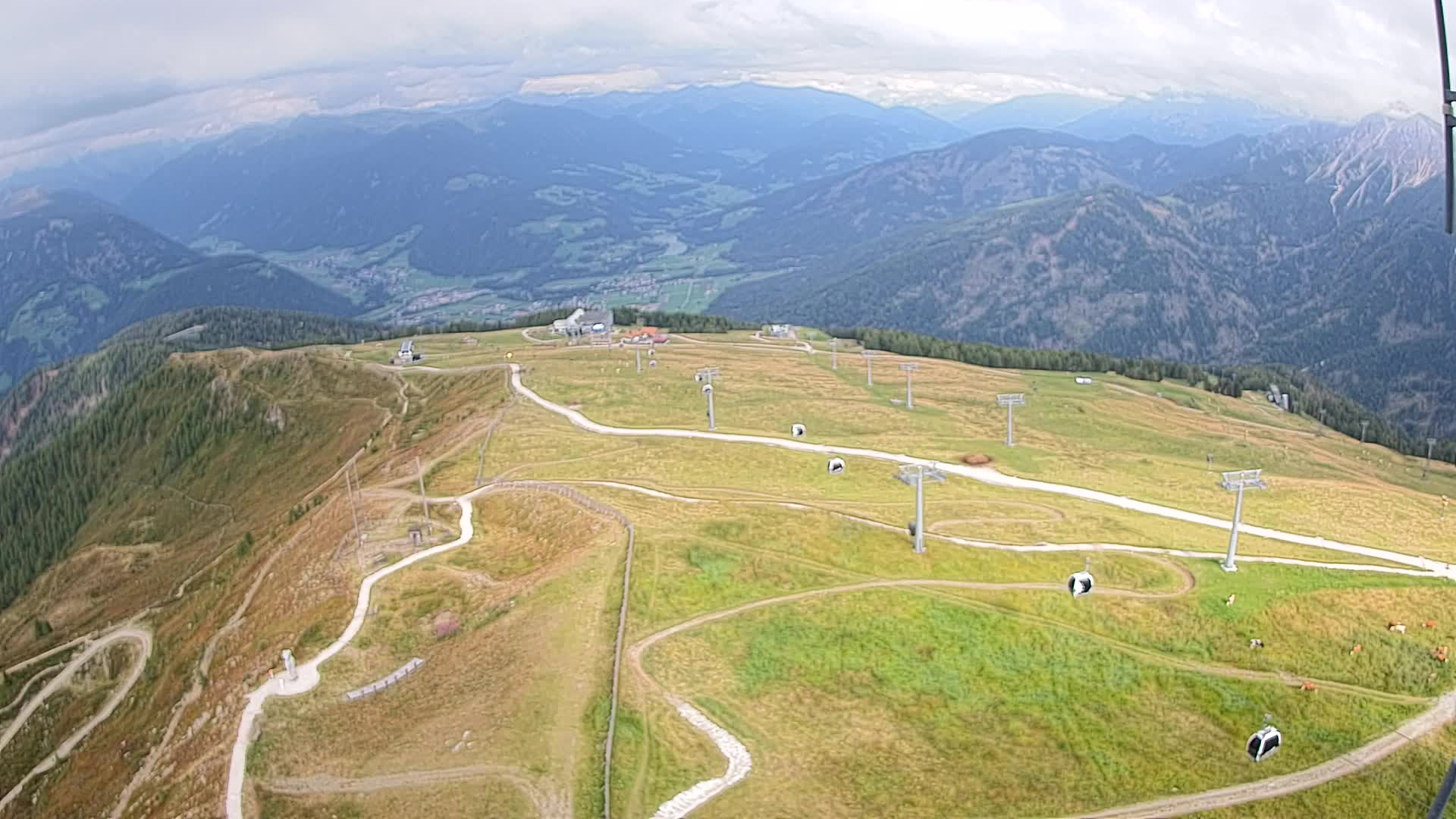 Sommet du Kronplatz | vue sur Valdaora – Olang
