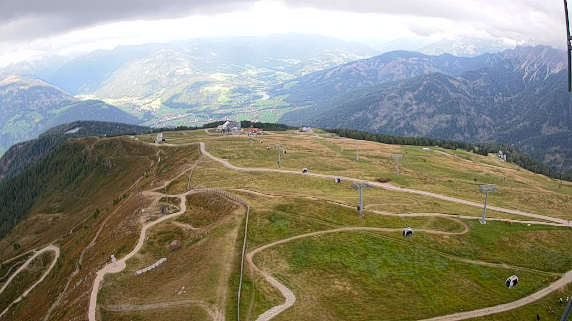 Kronplatz vrh | pogled na Valdaoro – Olang