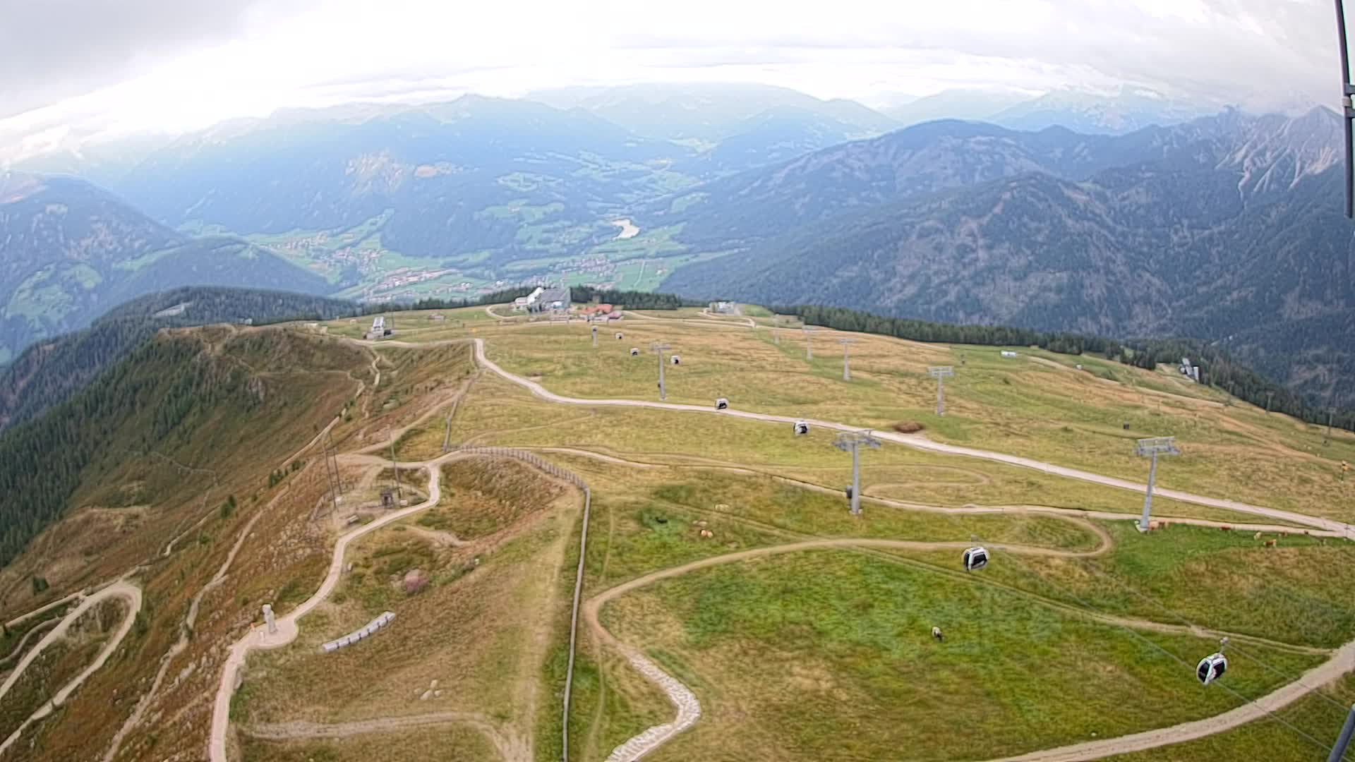 Sommet du Kronplatz | vue sur Valdaora – Olang