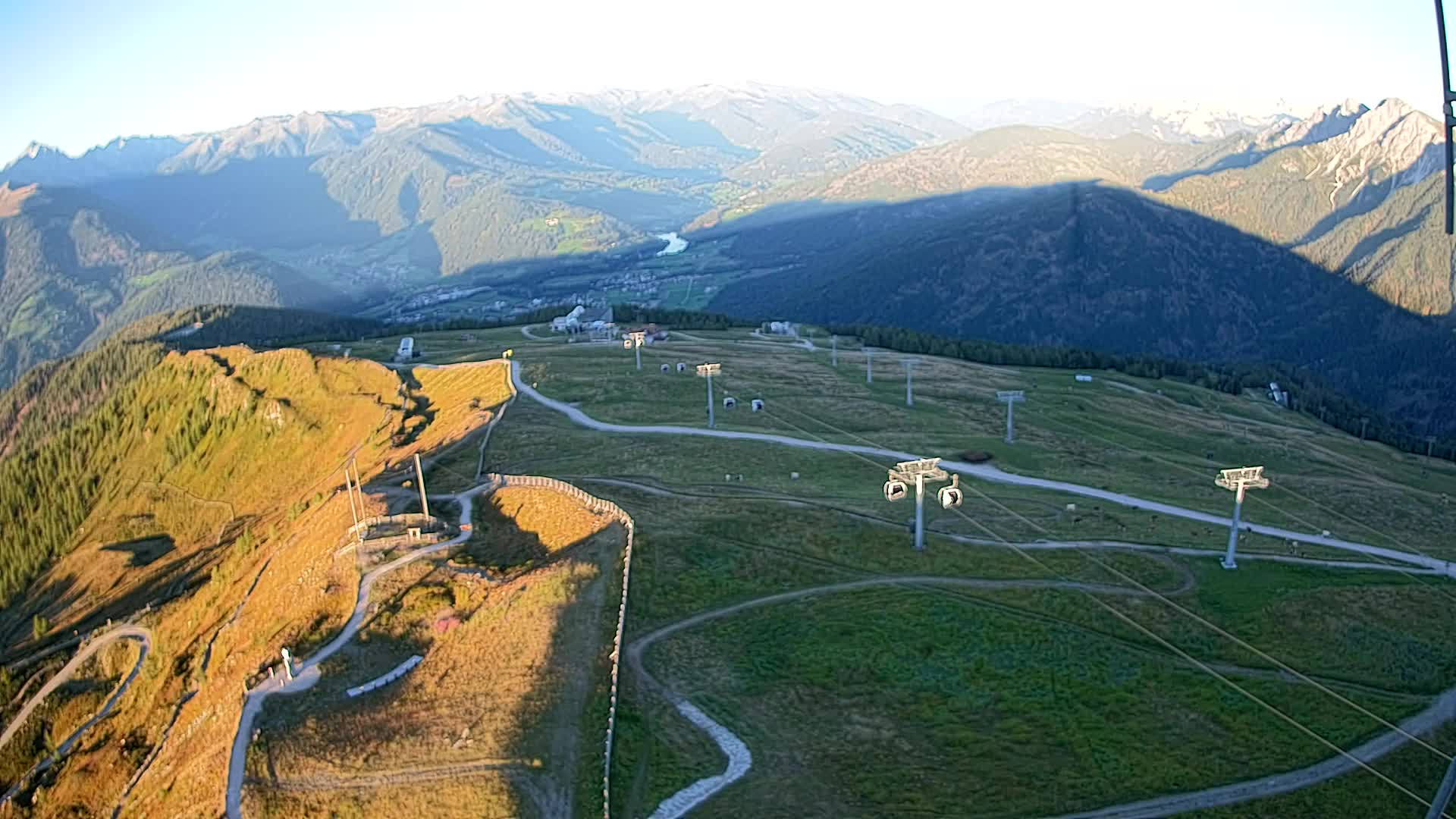 Kronplatz-Gipfel | Blick nach Olang – Valdaora