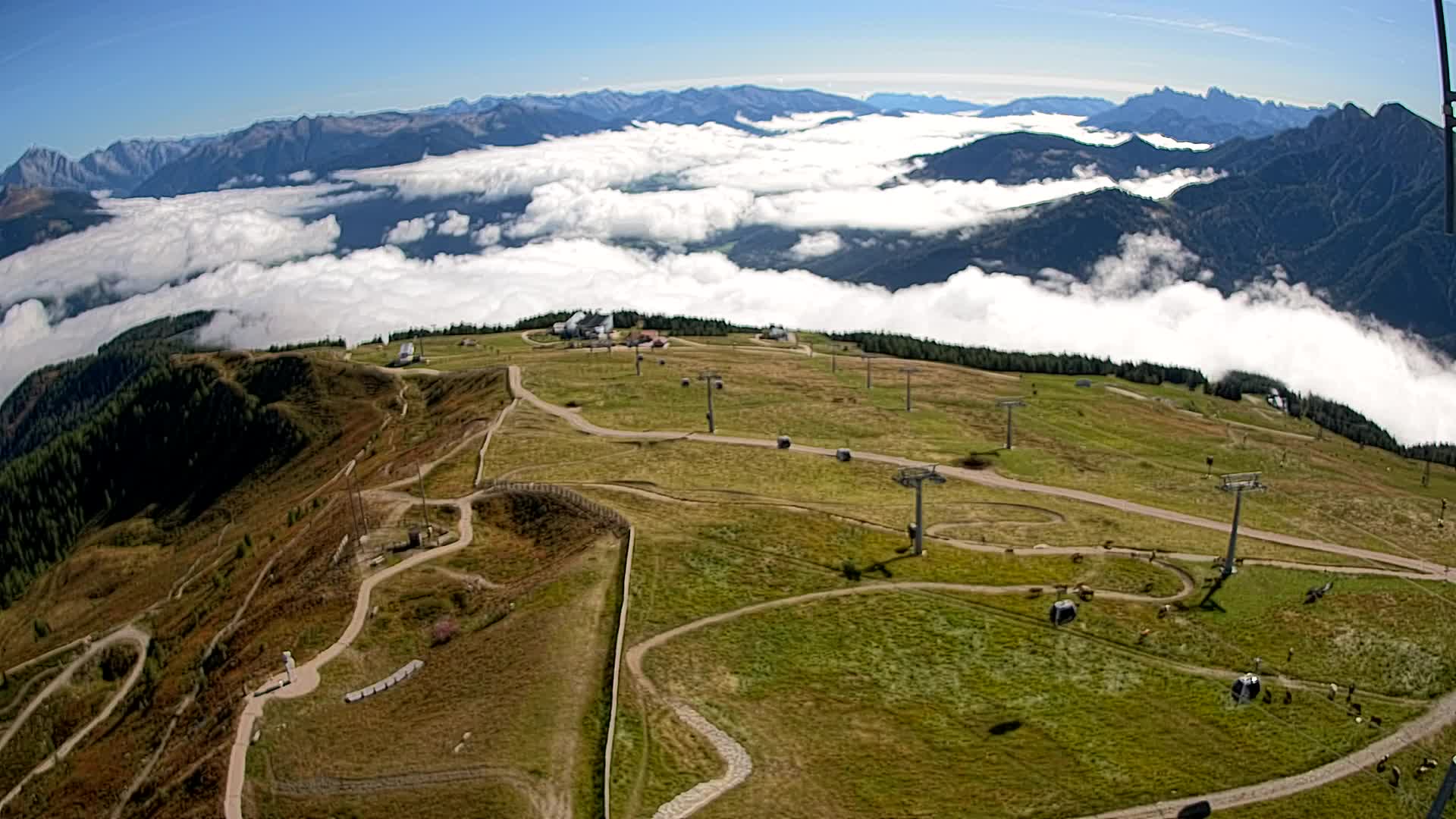 Sommet du Kronplatz | vue sur Valdaora – Olang