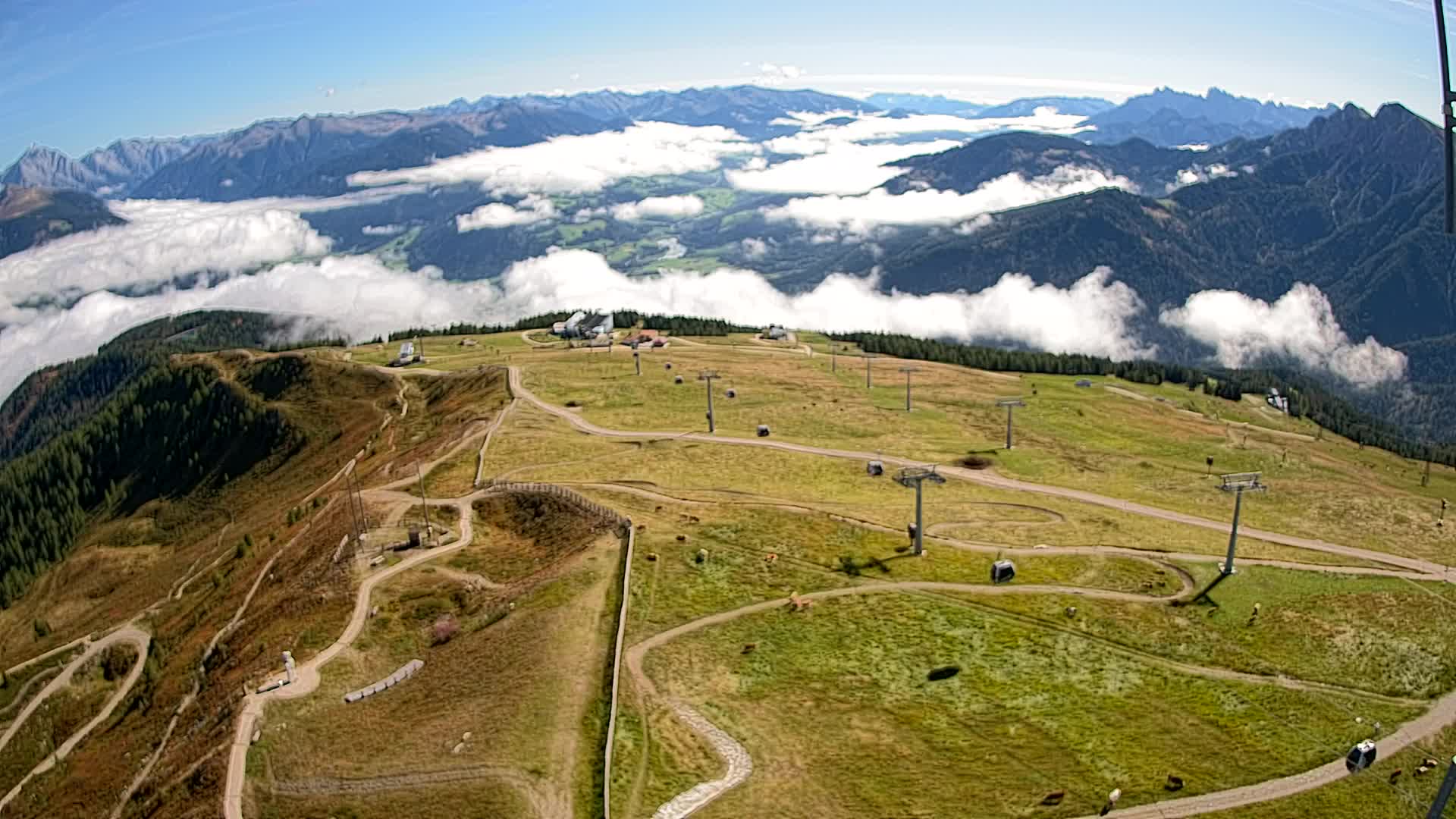 Kronplatz vrh | pogled na Valdaoro – Olang
