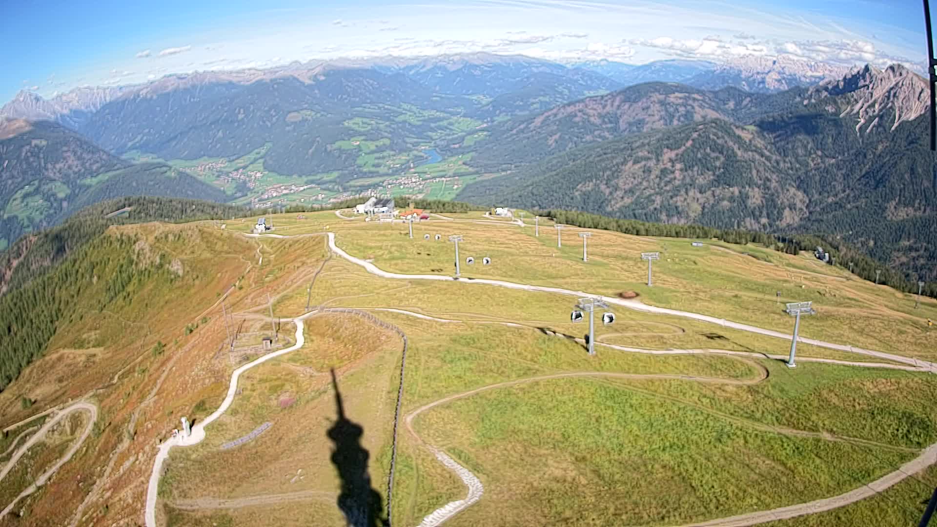 Sommet du Kronplatz | vue sur Valdaora – Olang