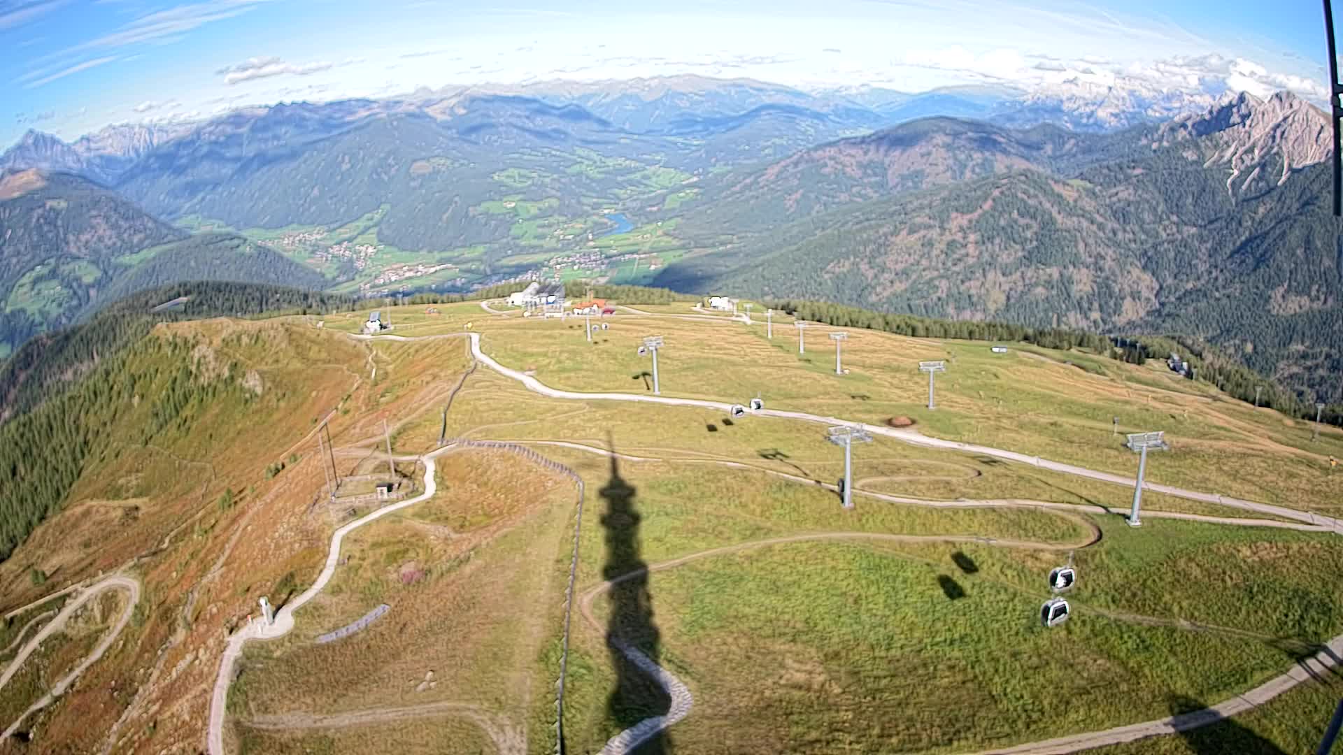 Kronplatz vrh | pogled na Valdaora – Olang