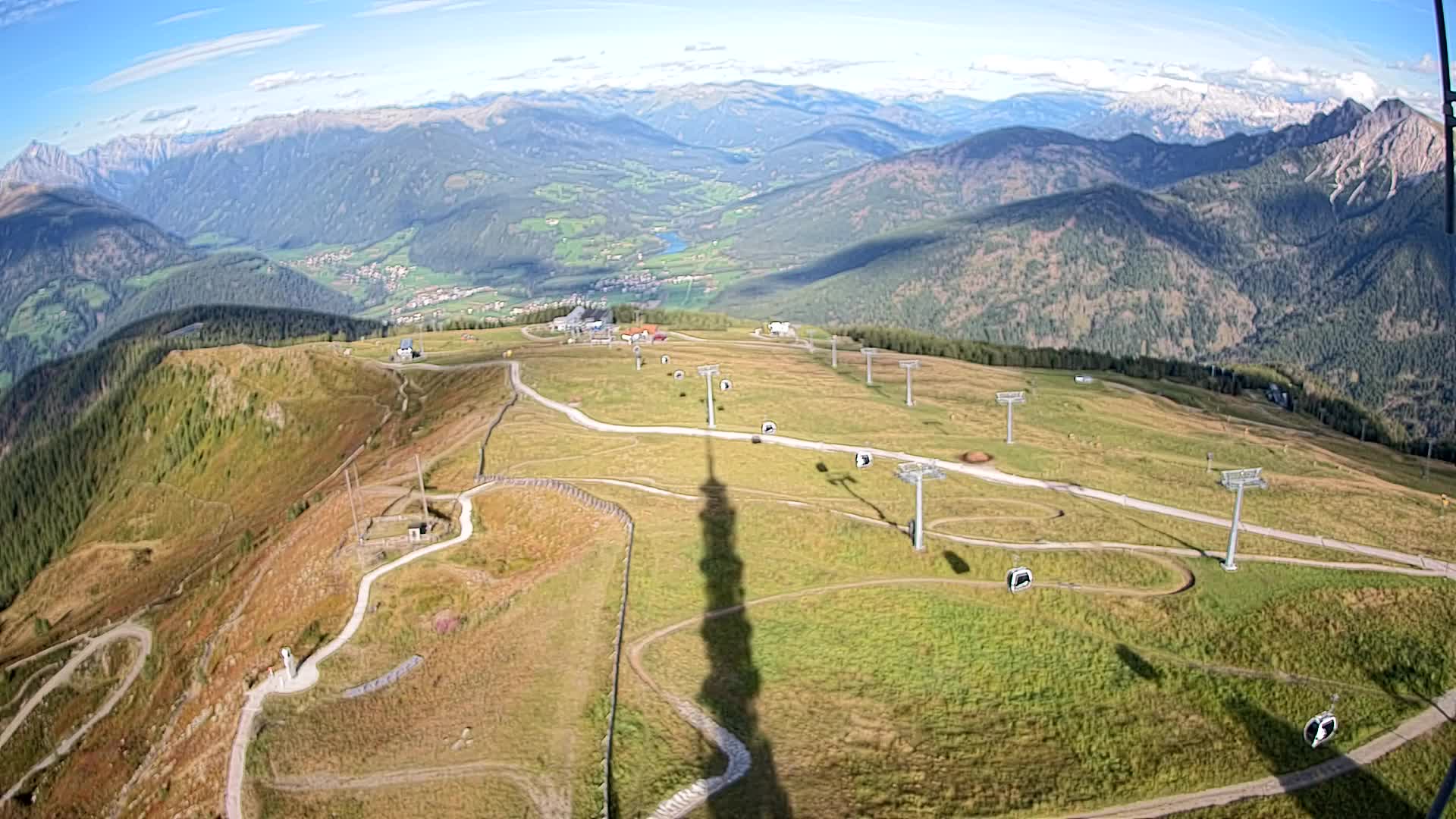 Kronplatz vrh | pogled na Valdaora – Olang