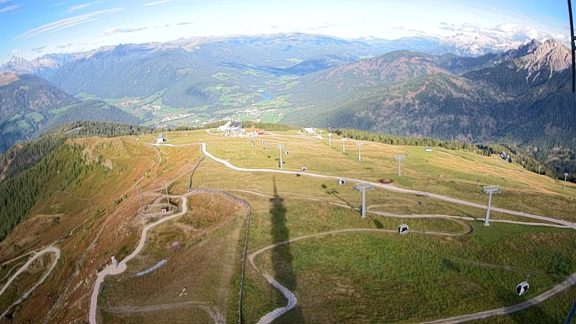 Sommet du Kronplatz | vue sur Valdaora – Olang