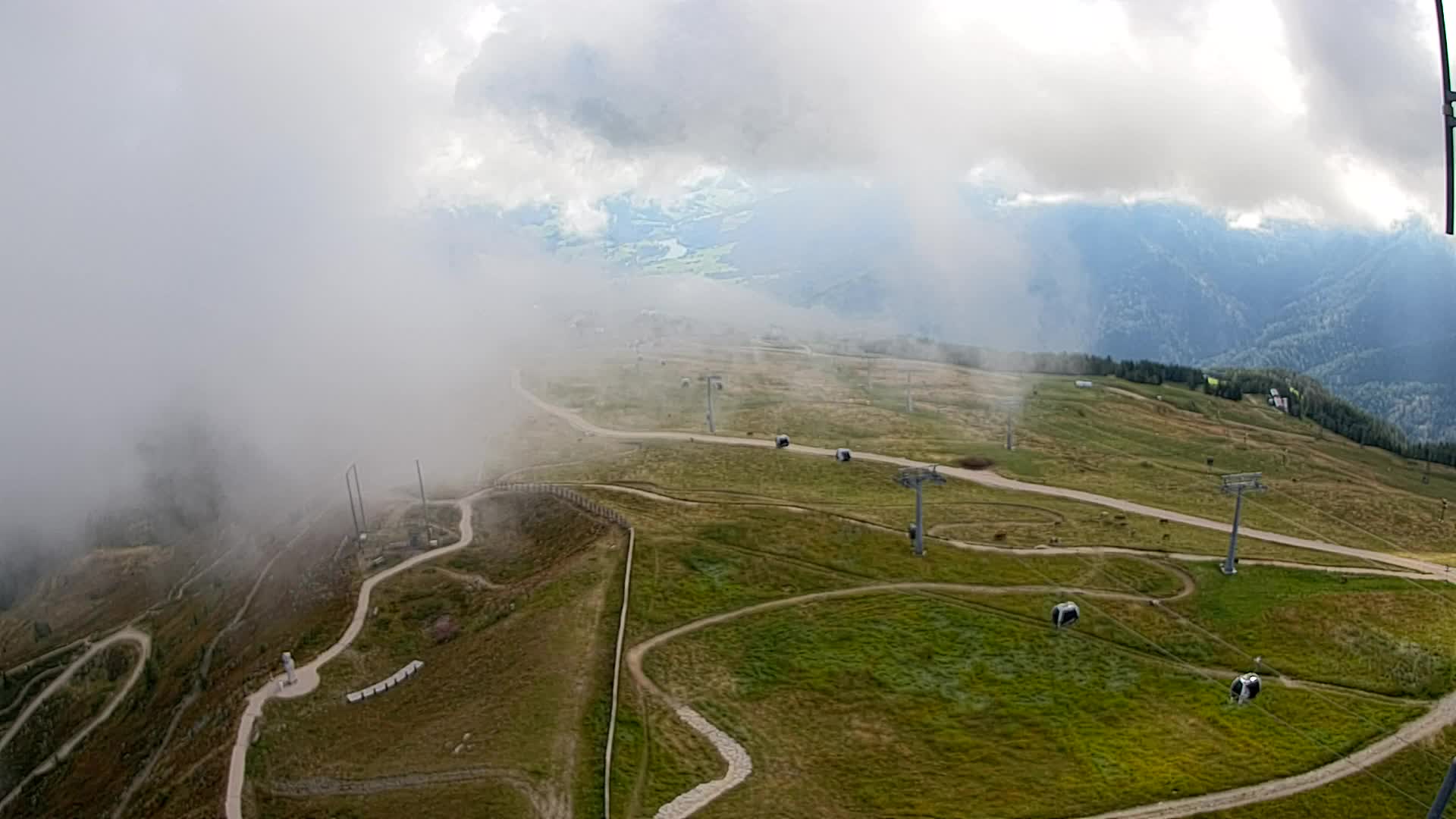 Sommet du Kronplatz | vue sur Valdaora – Olang