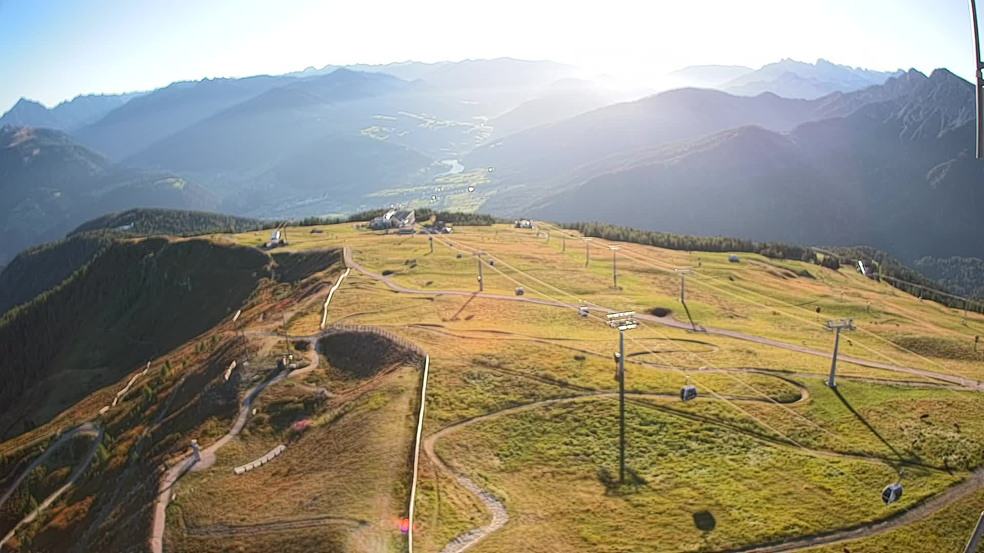Kronplatz-Gipfel | Blick nach Olang – Valdaora