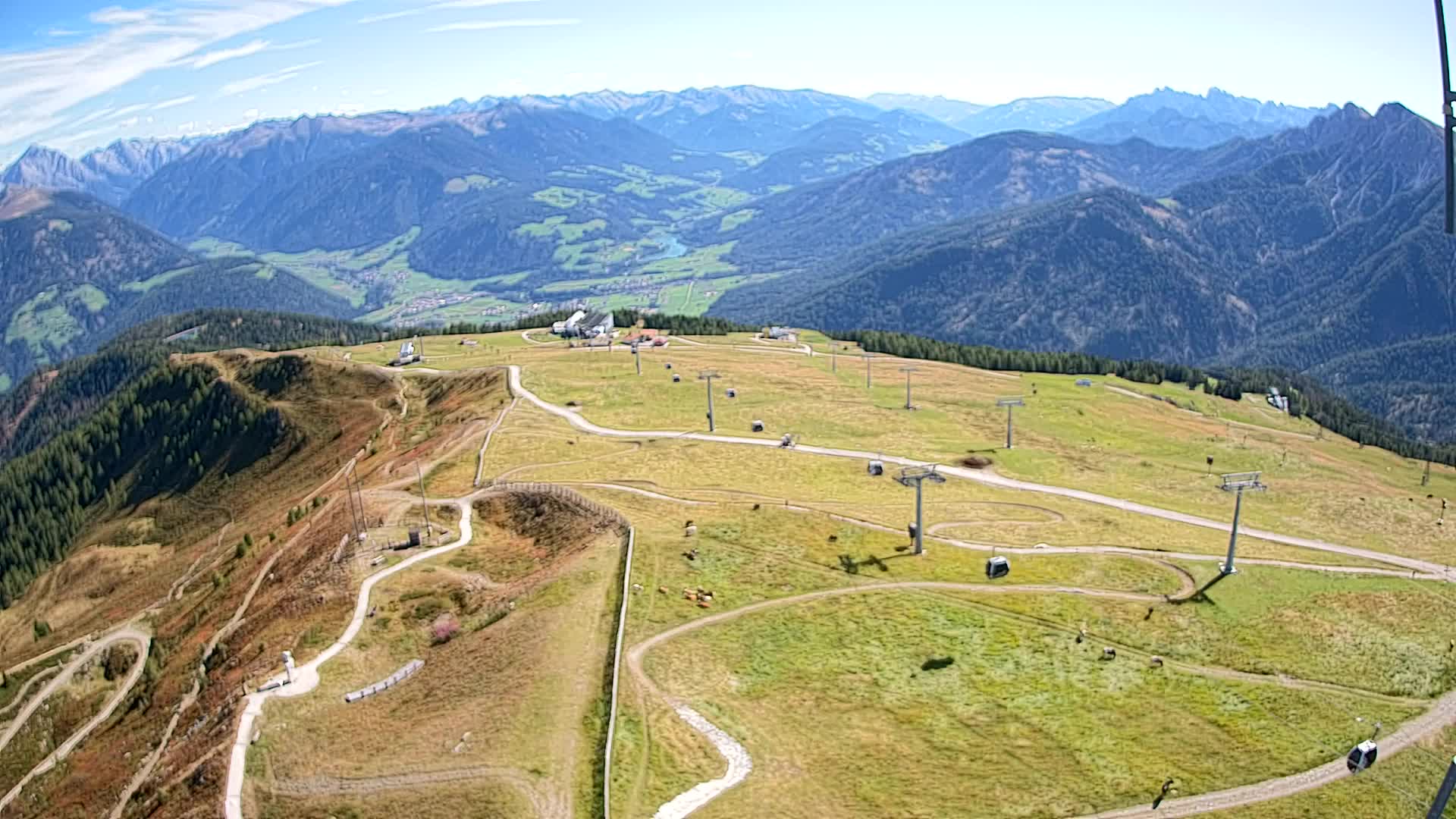 Sommet du Kronplatz | vue sur Valdaora – Olang