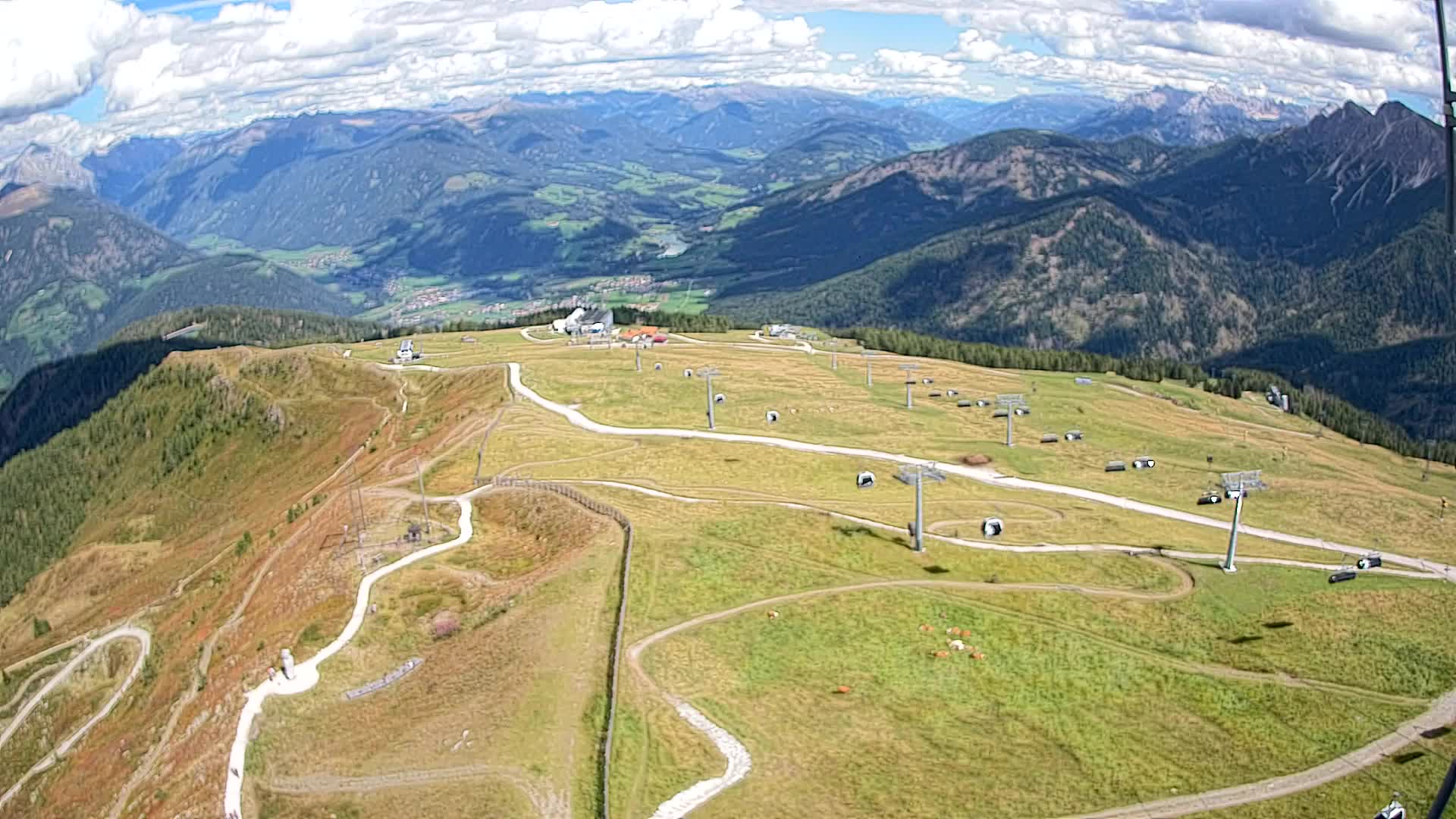 Sommet du Kronplatz | vue sur Valdaora – Olang
