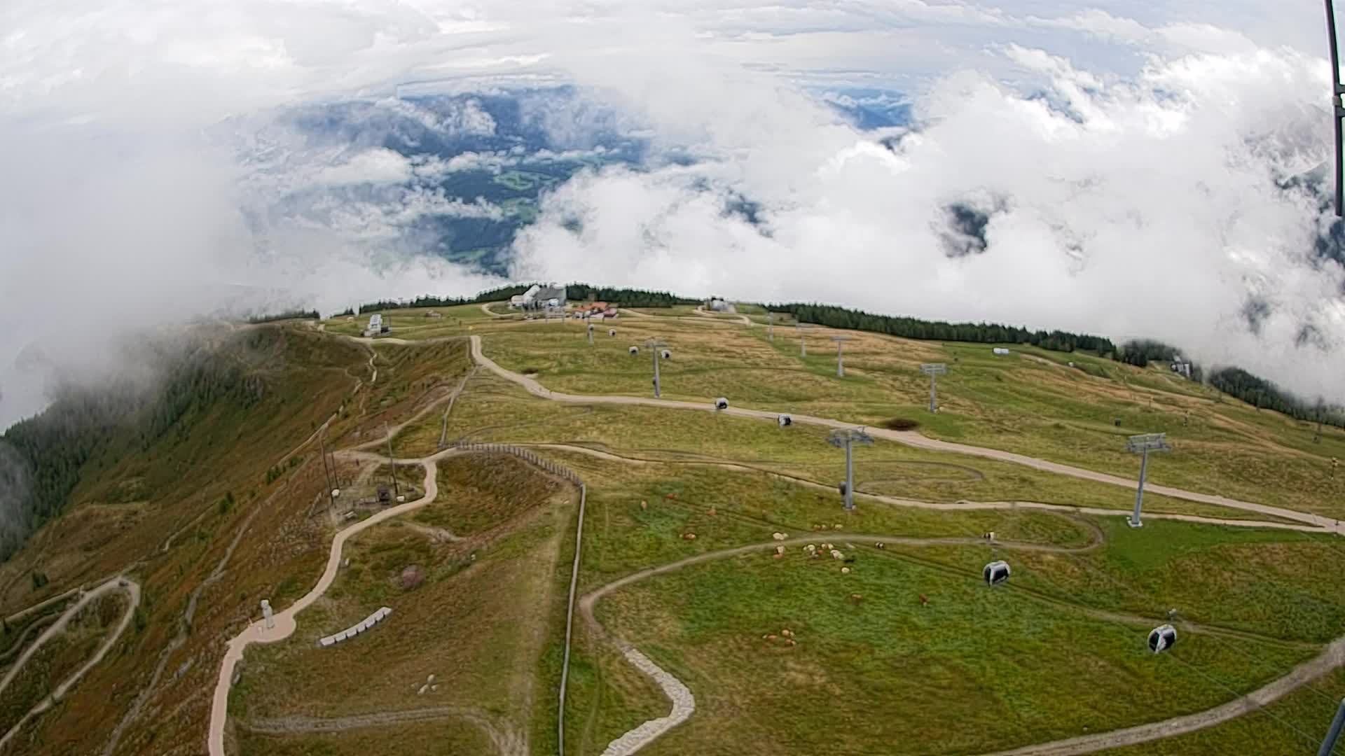 Kronplatz vrh | pogled na Valdaora – Olang