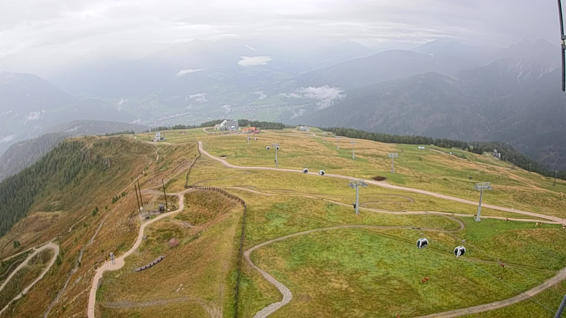 Sommet du Kronplatz | vue sur Valdaora – Olang