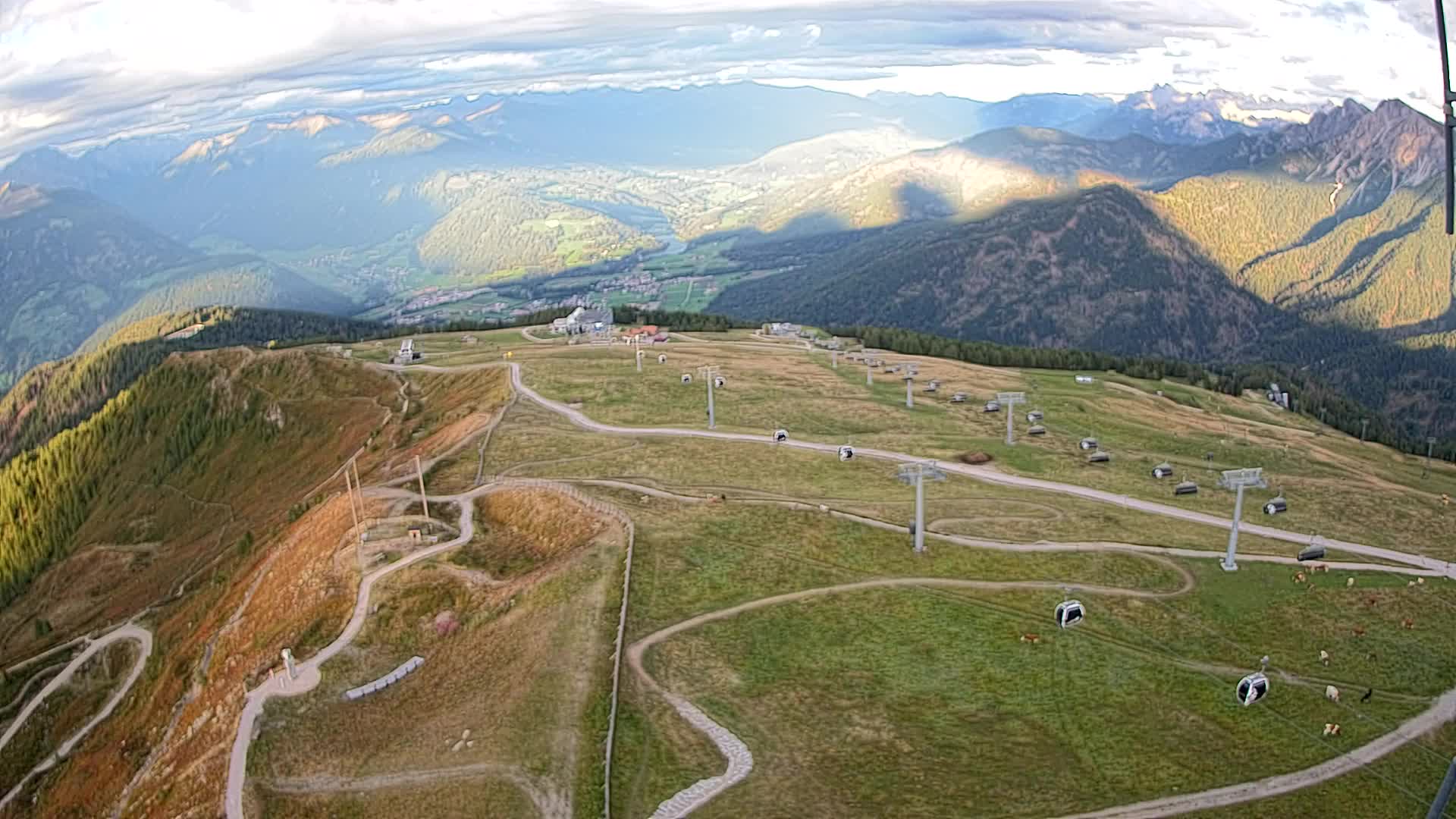 Kronplatz vrh | pogled na Valdaora – Olang