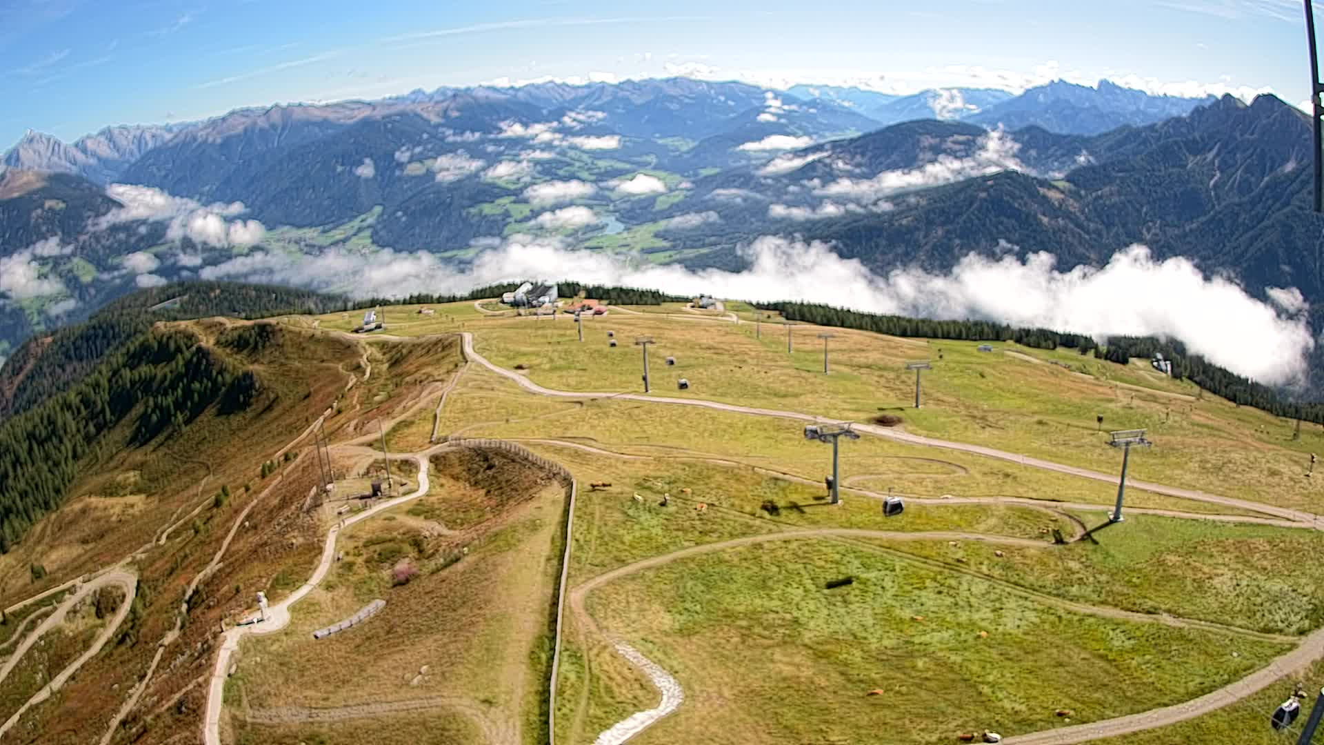 Kronplatz vrh | pogled na Valdaora – Olang