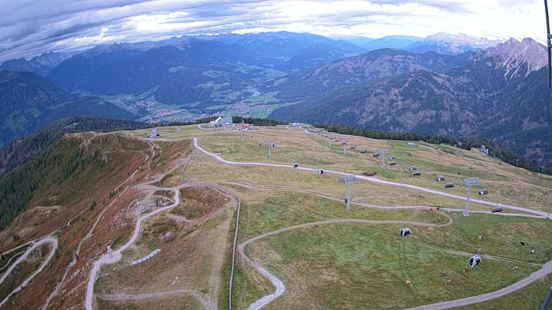 Sommet du Kronplatz | vue sur Valdaora – Olang