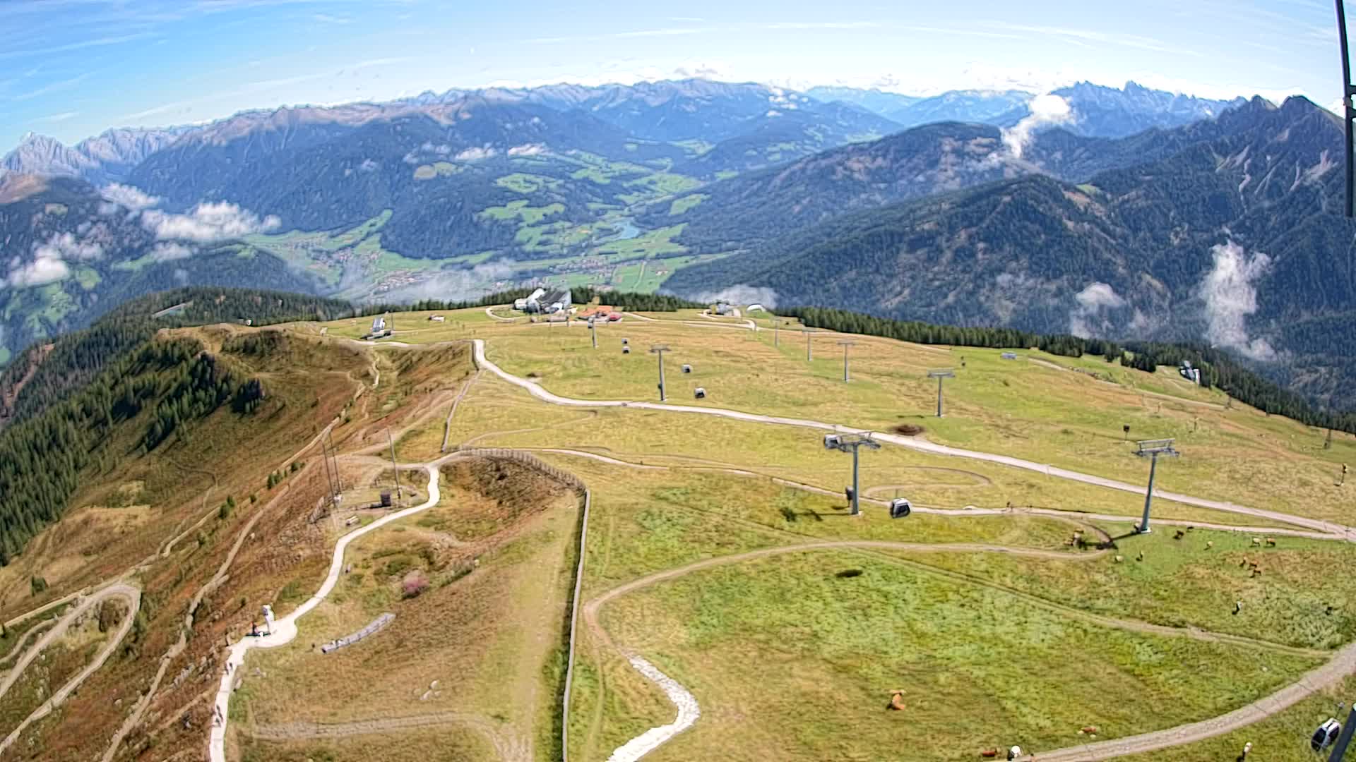 Sommet du Kronplatz | vue sur Valdaora – Olang