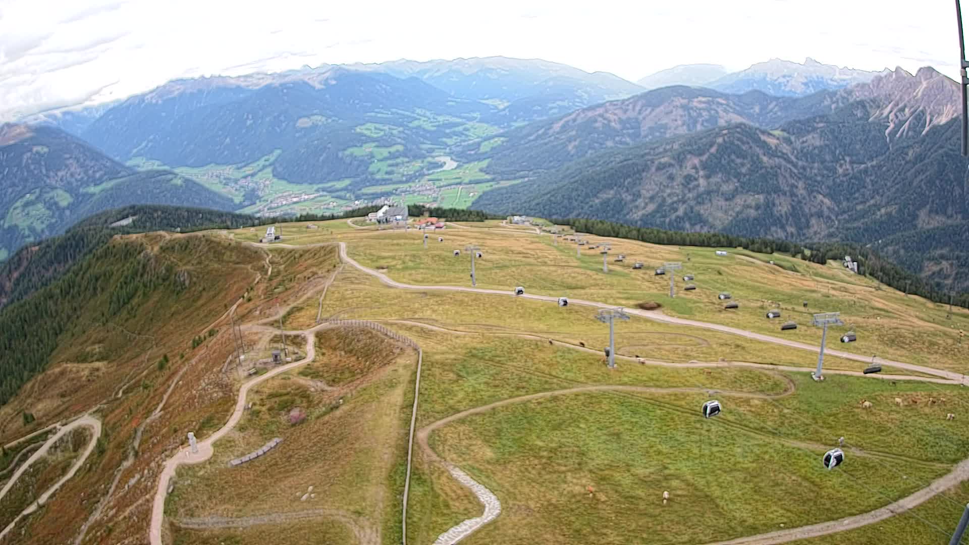 Sommet du Kronplatz | vue sur Valdaora – Olang