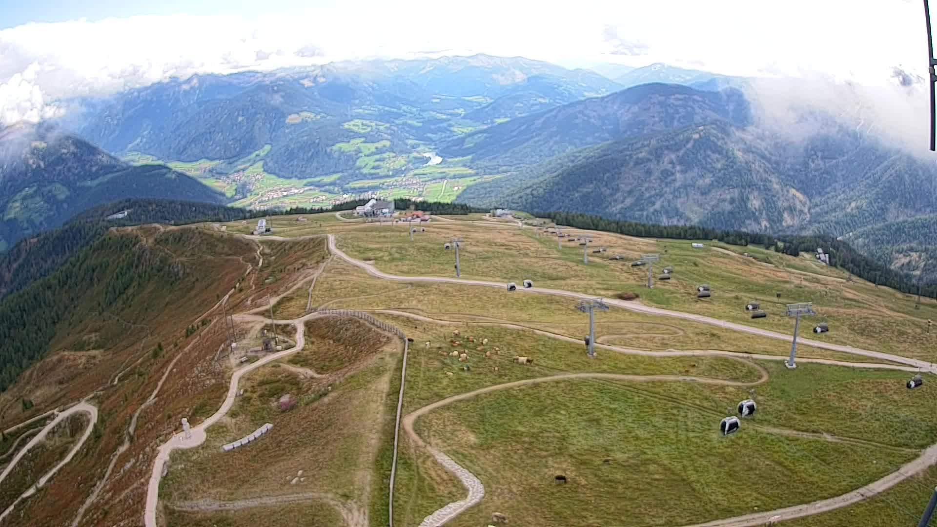 Kronplatz vrh | pogled na Valdaora – Olang