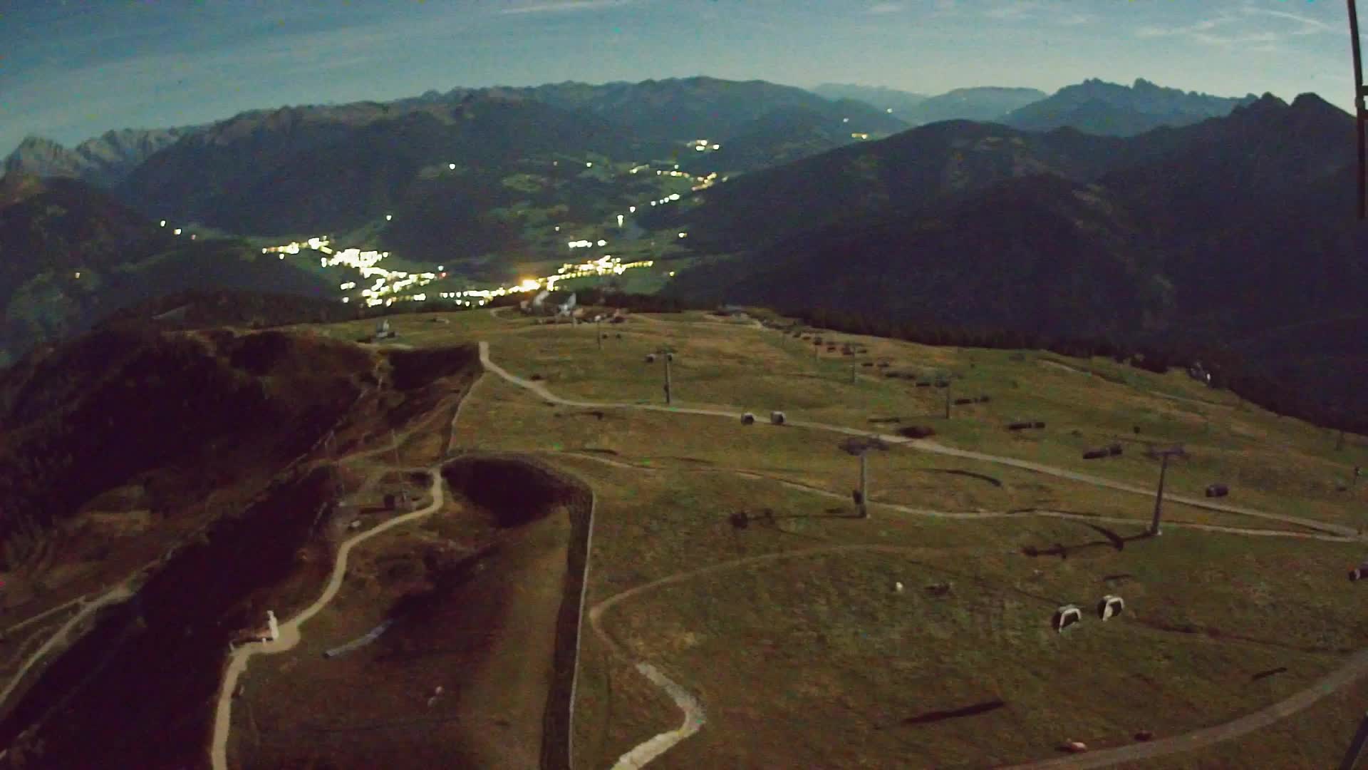 Kronplatz-Gipfel | Blick nach Olang – Valdaora