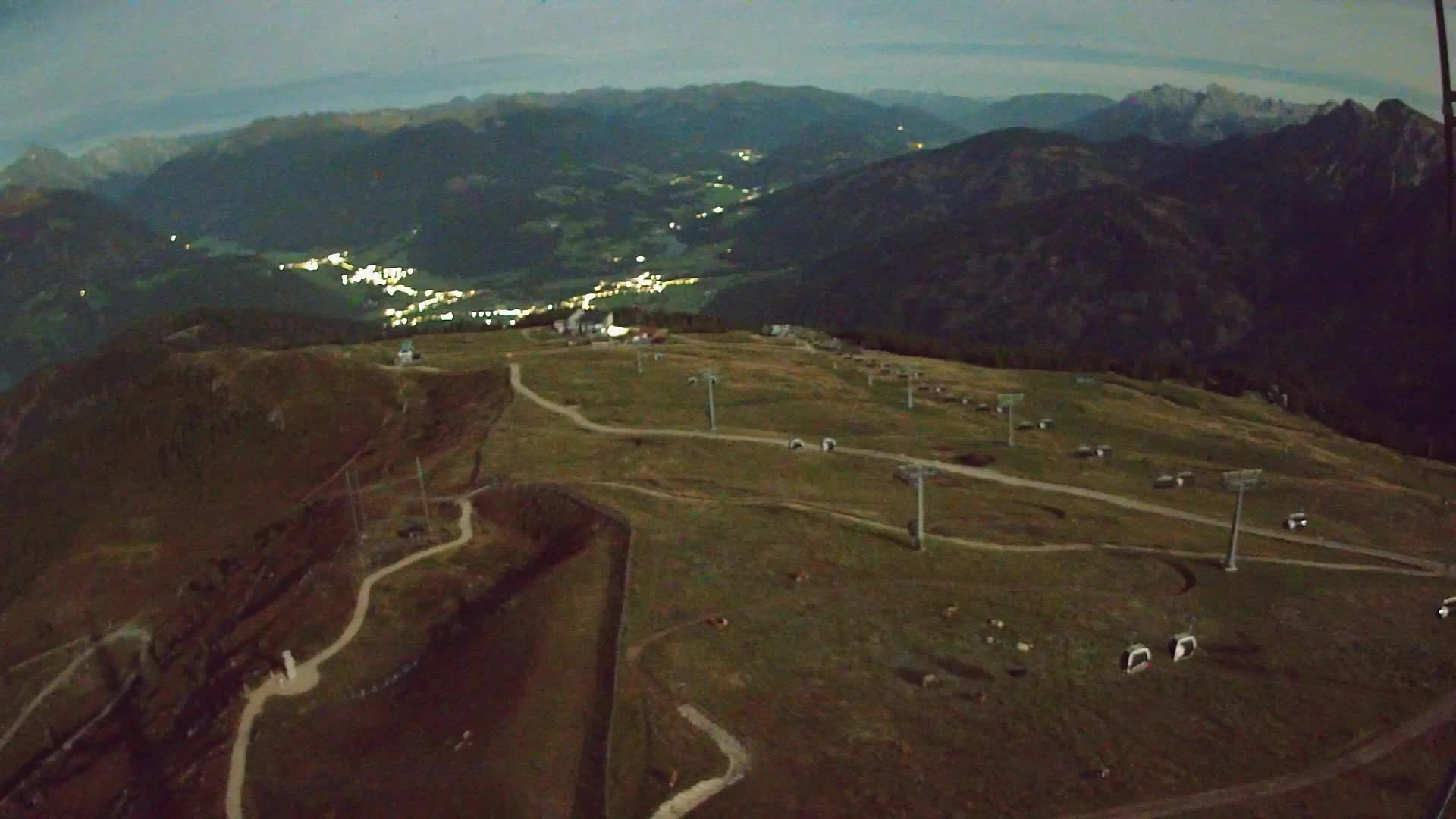 Kronplatz-Gipfel | Blick nach Olang – Valdaora
