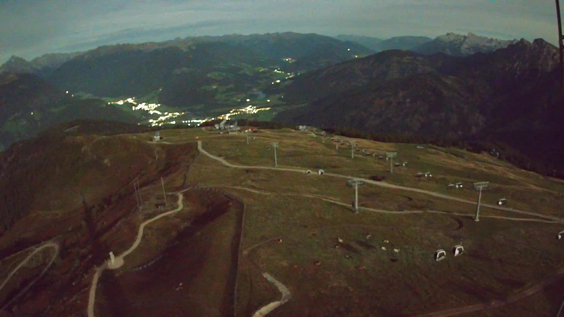 Kronplatz-Gipfel | Blick nach Olang – Valdaora