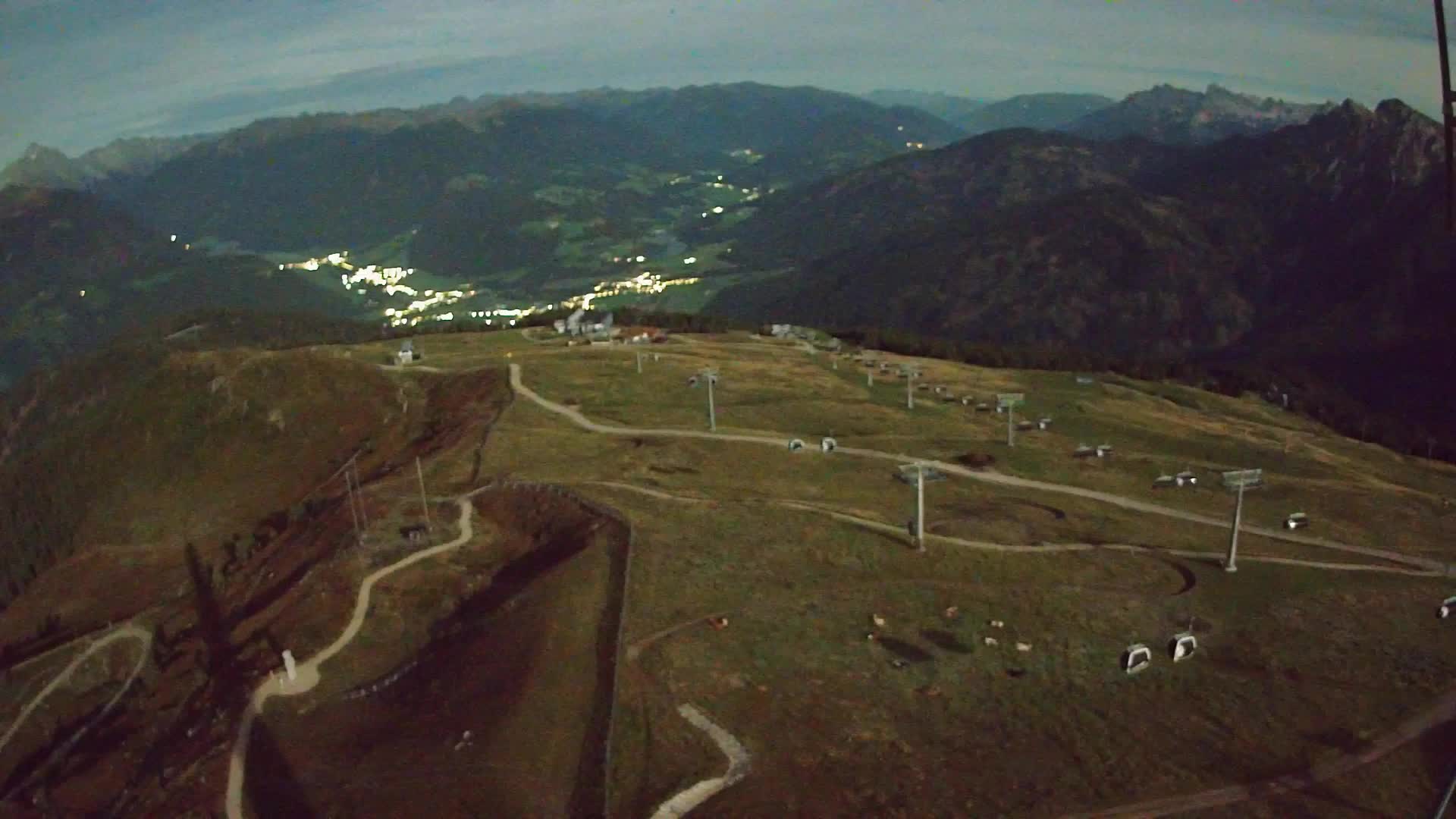 Kronplatz-Gipfel | Blick nach Olang – Valdaora