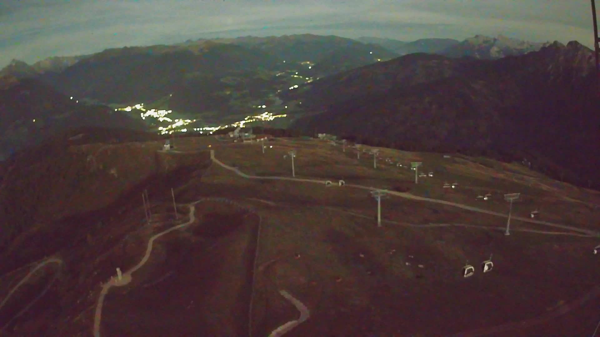 Kronplatz-Gipfel | Blick nach Olang – Valdaora