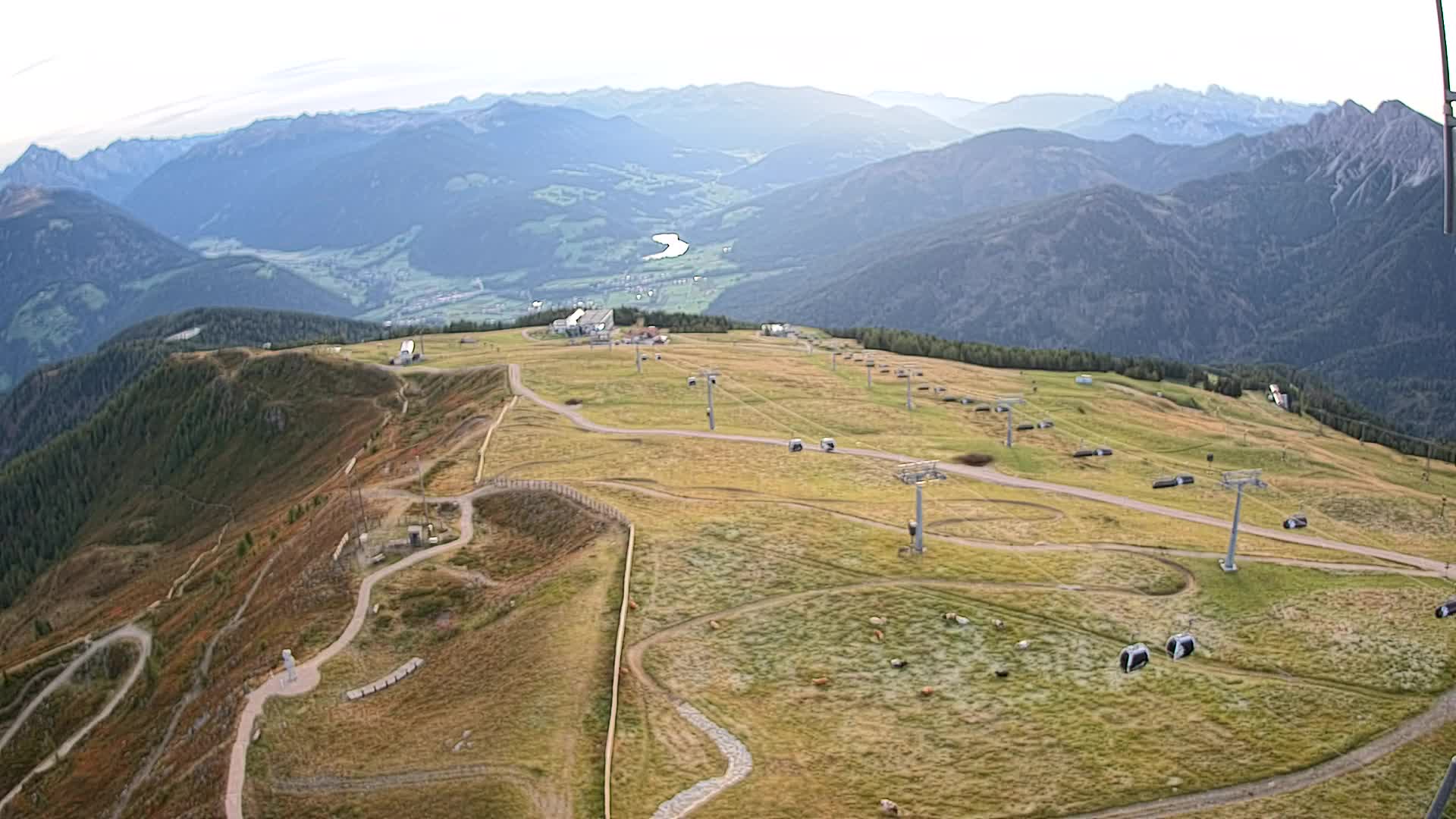 Kronplatz-Gipfel | Blick nach Olang – Valdaora