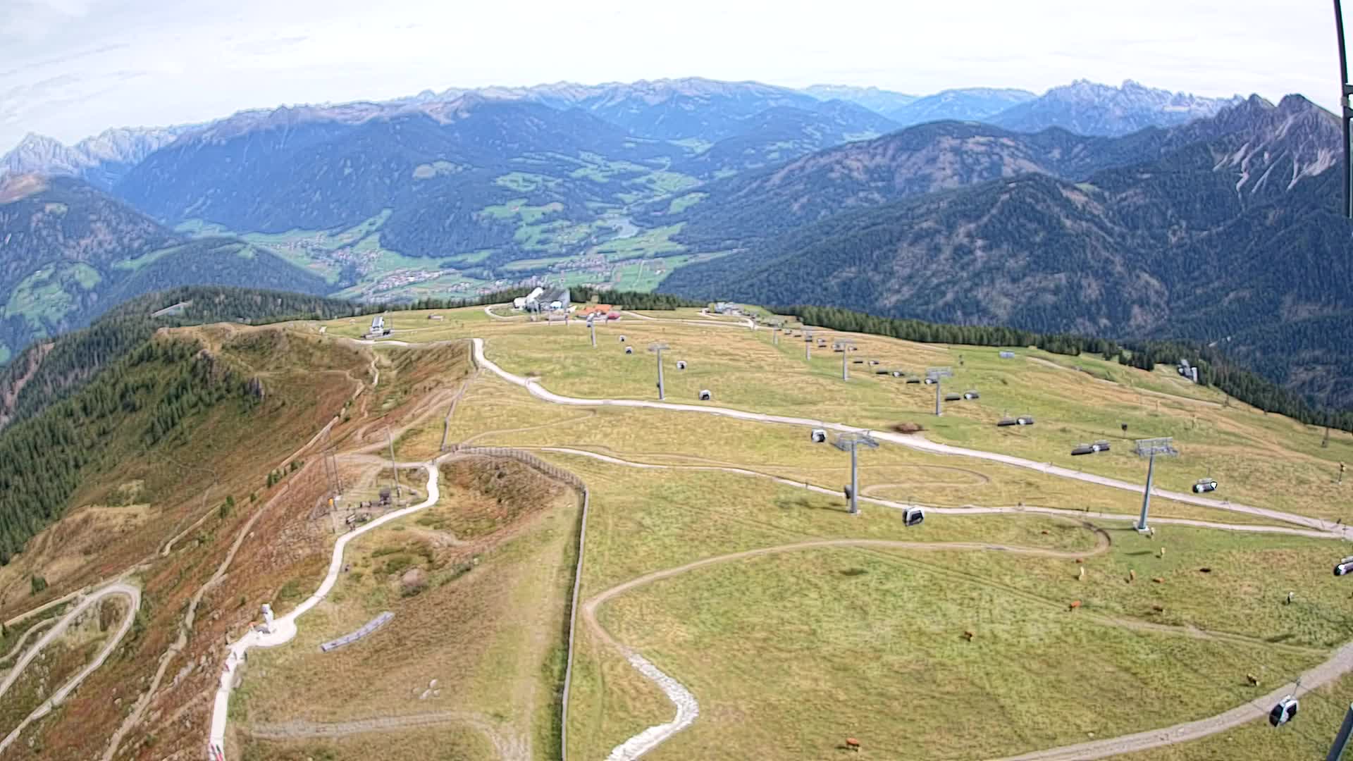 Sommet du Kronplatz | vue sur Valdaora – Olang