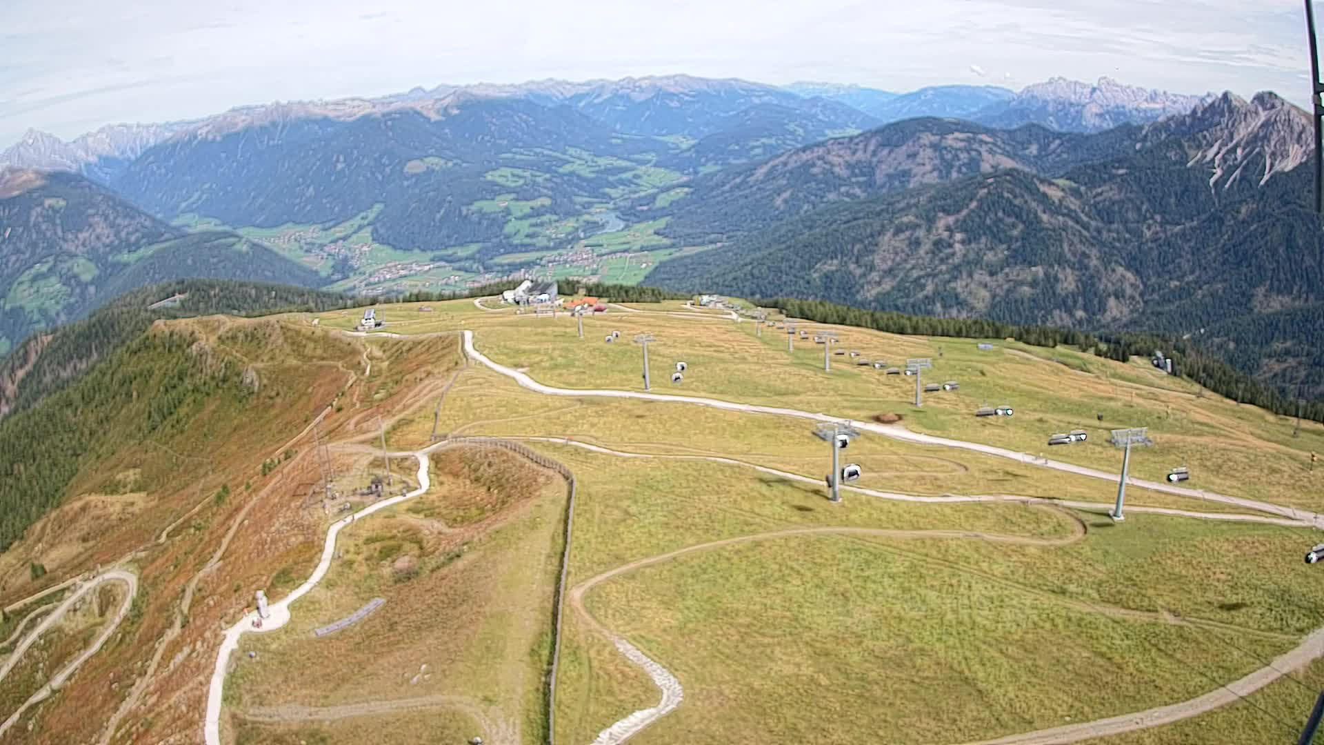 Kronplatz-Gipfel | Blick nach Olang – Valdaora