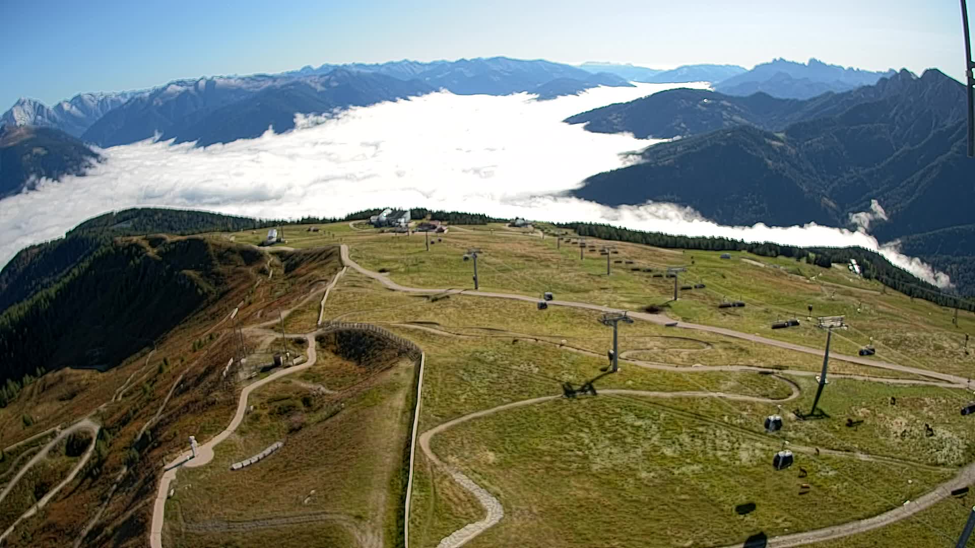 Kronplatz vrh | pogled na Valdaora – Olang