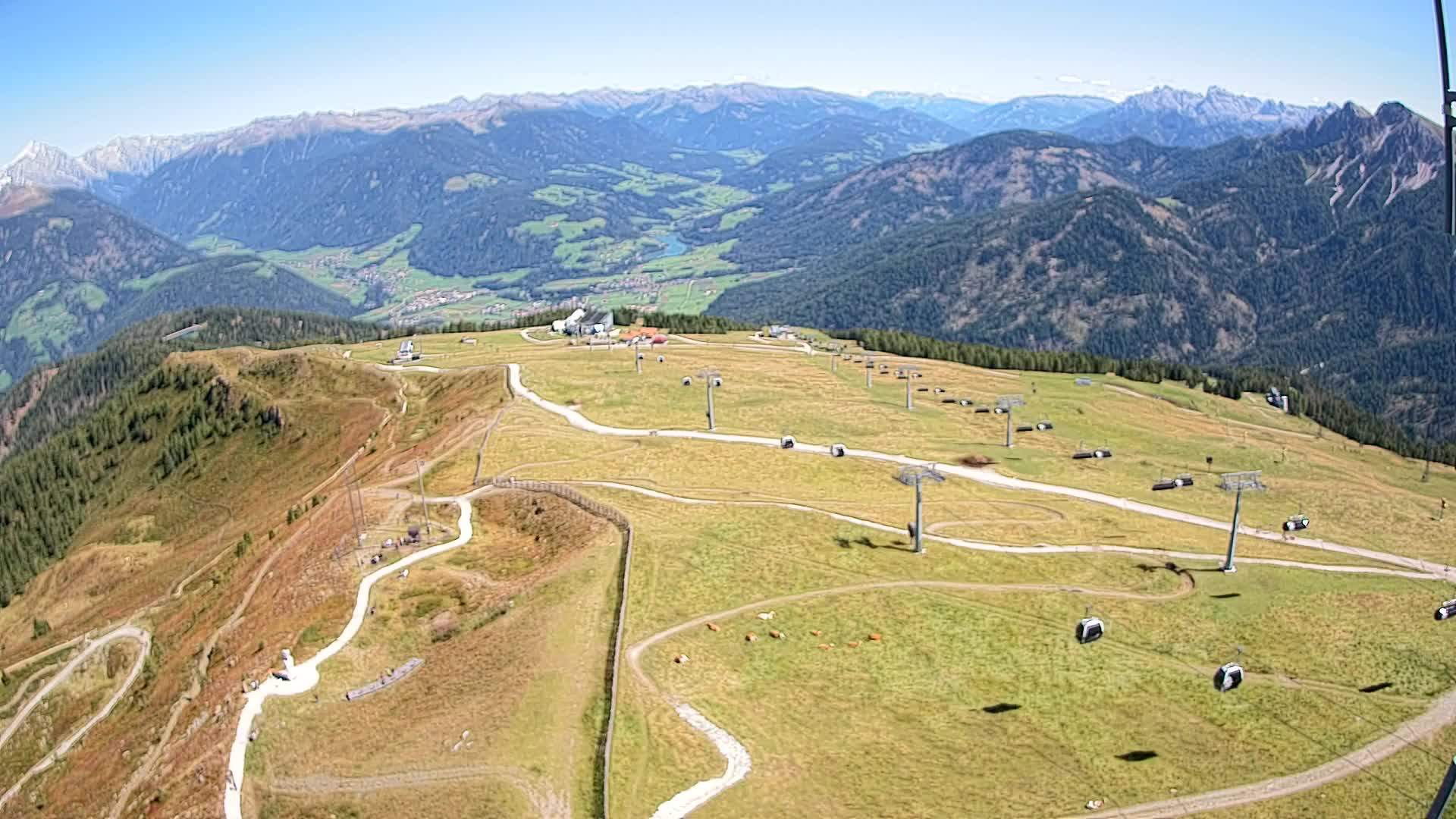 Kronplatz vrh | pogled na Valdaora – Olang