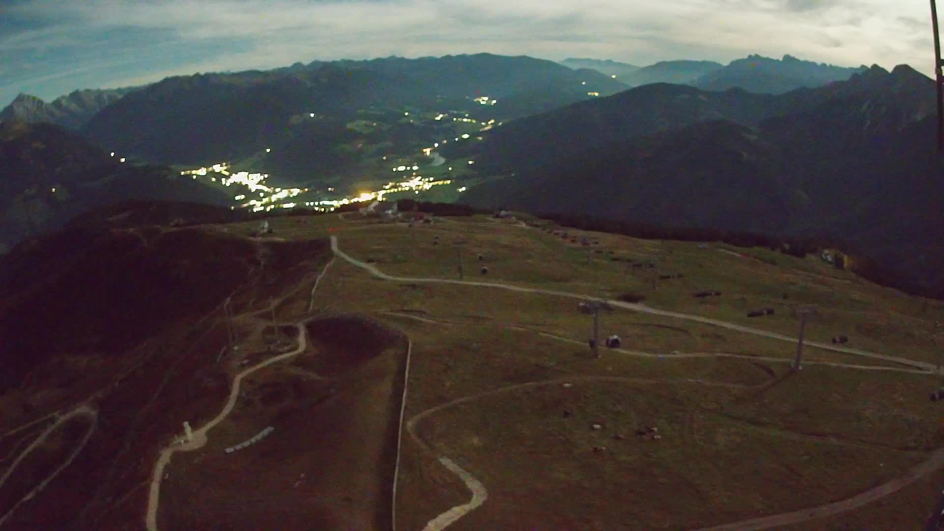 Kronplatz-Gipfel | Blick nach Olang – Valdaora