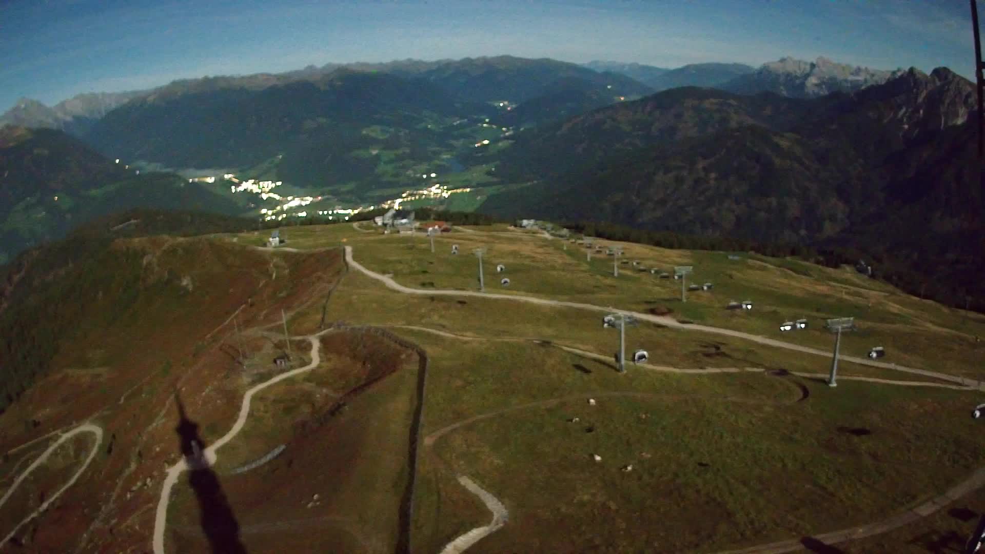 Kronplatz-Gipfel | Blick nach Olang – Valdaora
