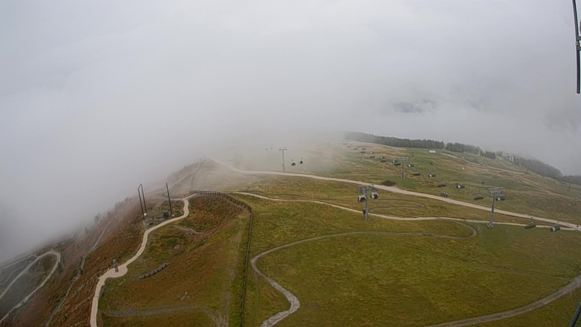 Kronplatz-Gipfel | Blick nach Olang – Valdaora