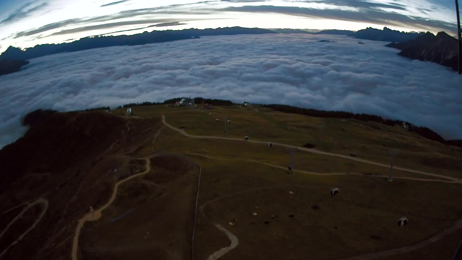 Kronplatz-Gipfel | Blick nach Olang – Valdaora