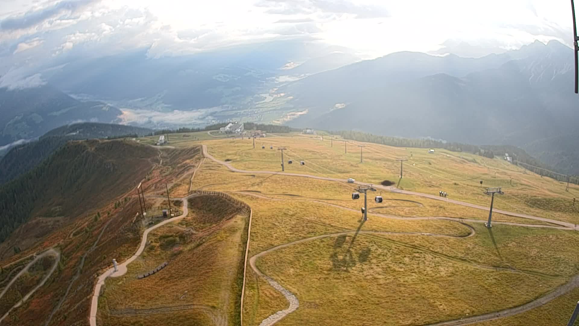 Kronplatz-Gipfel | Blick nach Olang – Valdaora