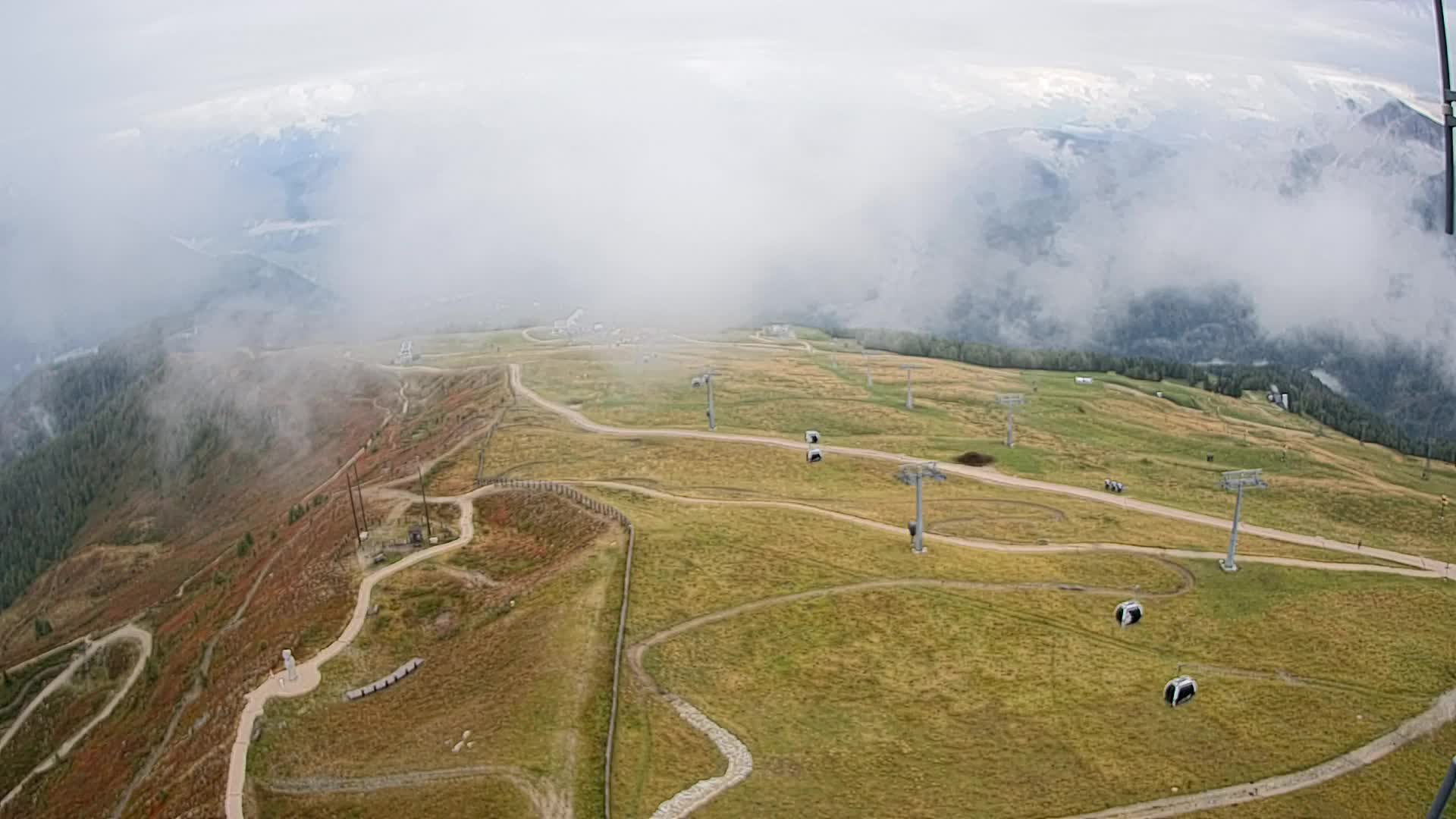 Sommet du Kronplatz | vue sur Valdaora – Olang