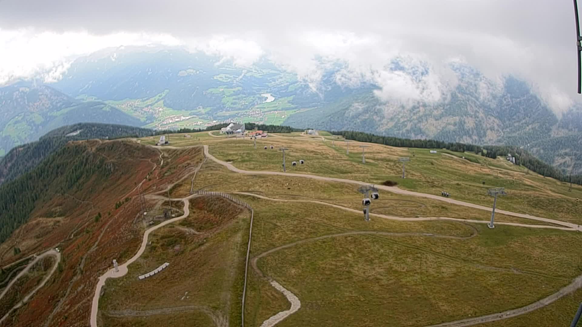 Sommet du Kronplatz | vue sur Valdaora – Olang