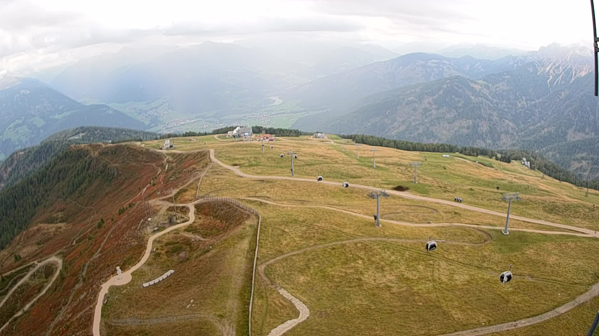 Sommet du Kronplatz | vue sur Valdaora – Olang