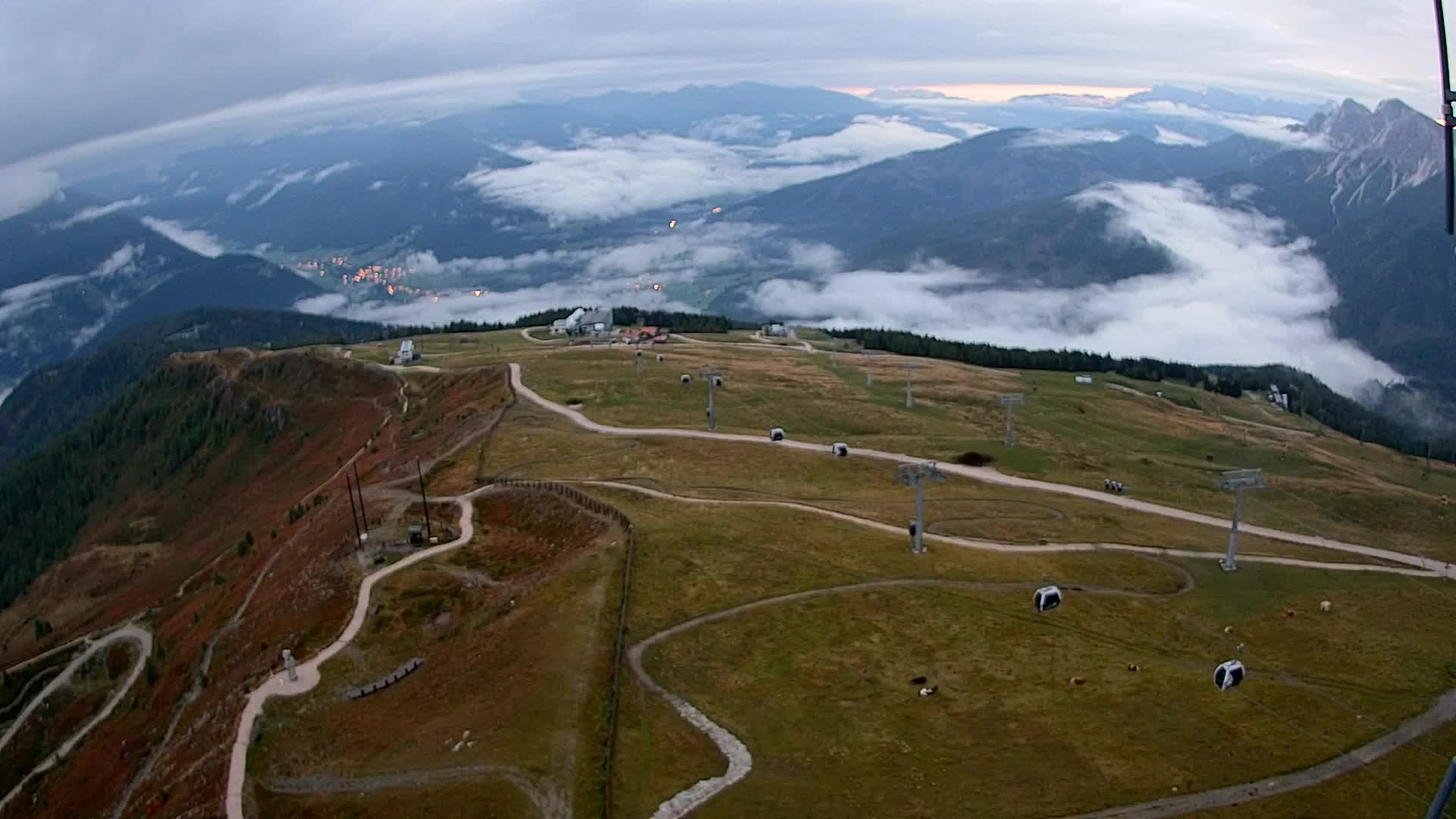 Kronplatz vrh | pogled na Valdaoro – Olang