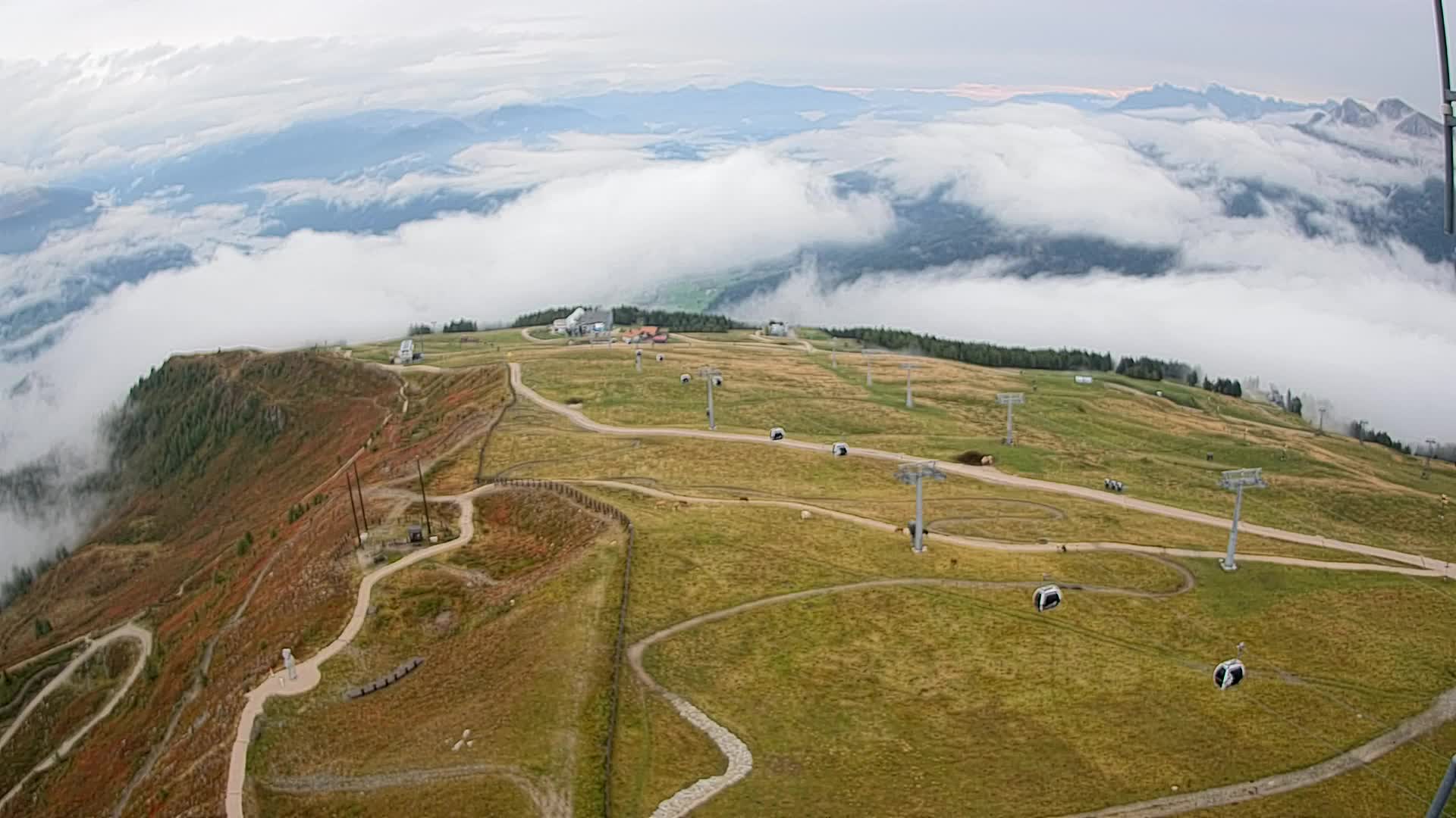 Kronplatz vrh | pogled na Valdaoro – Olang