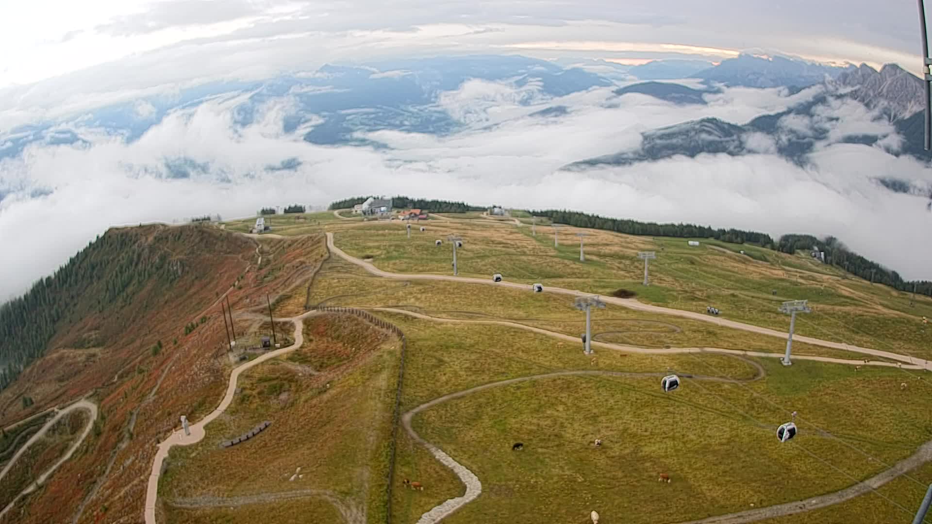 Kronplatz vrh | pogled na Valdaora – Olang