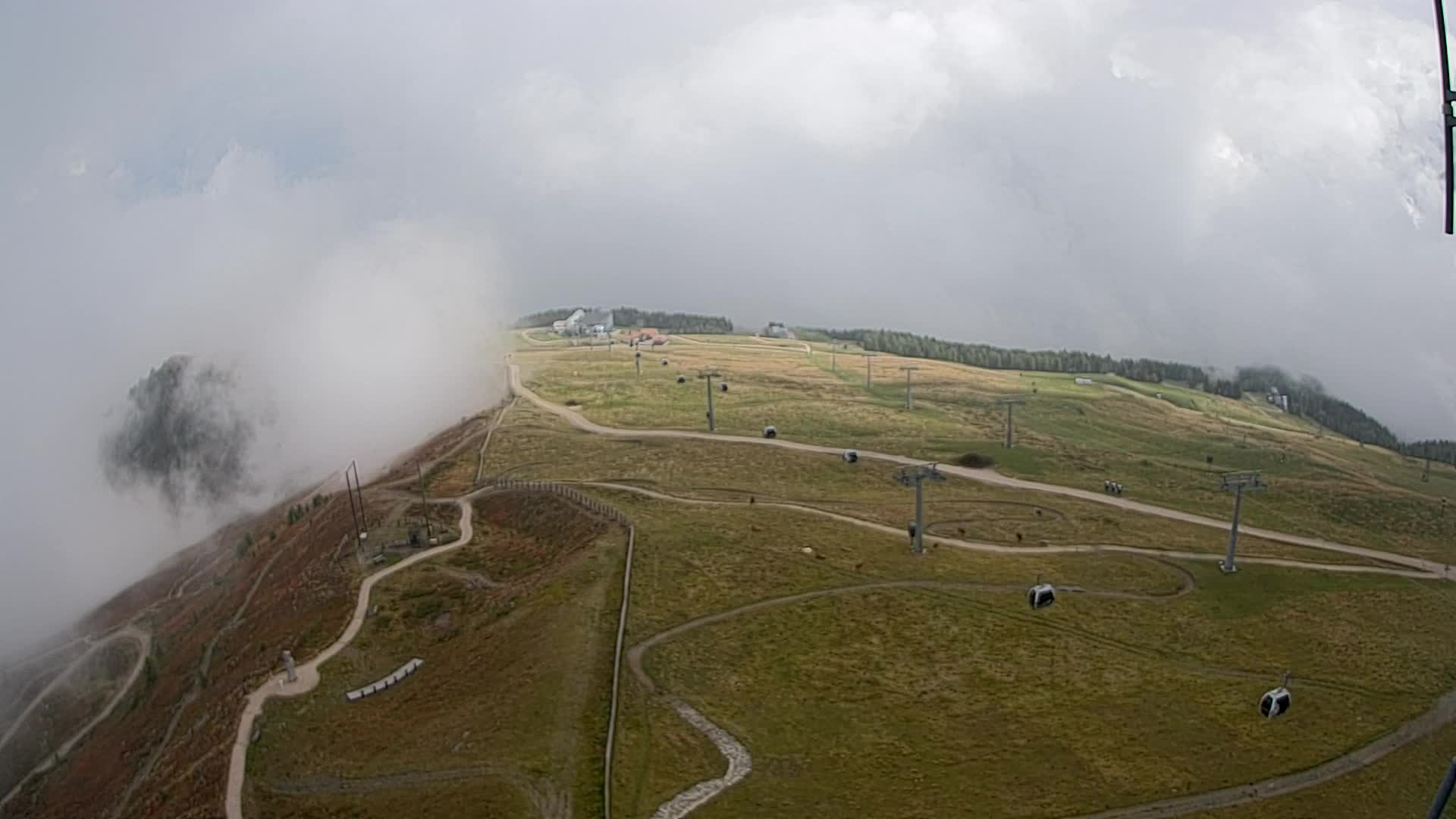 Kronplatz-Gipfel | Blick nach Olang – Valdaora