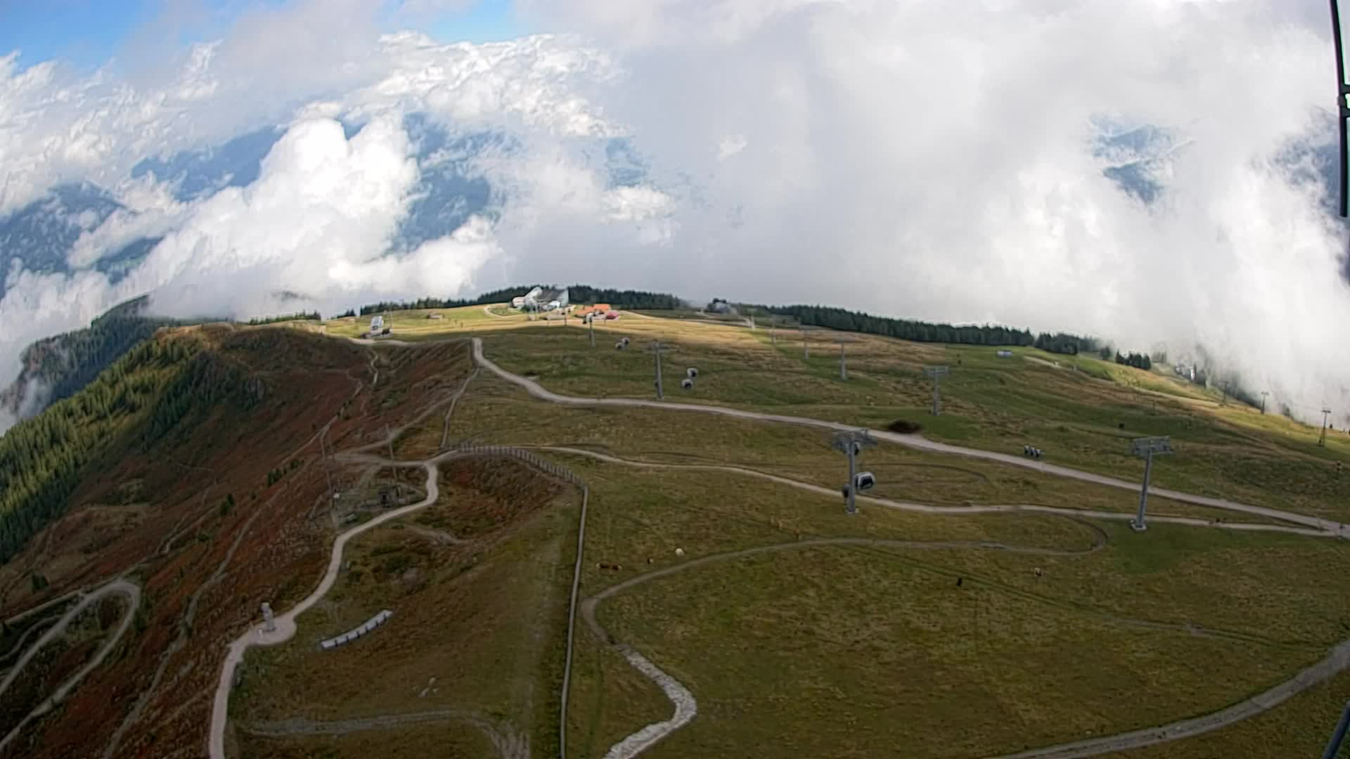 Kronplatz vrh | pogled na Valdaora – Olang