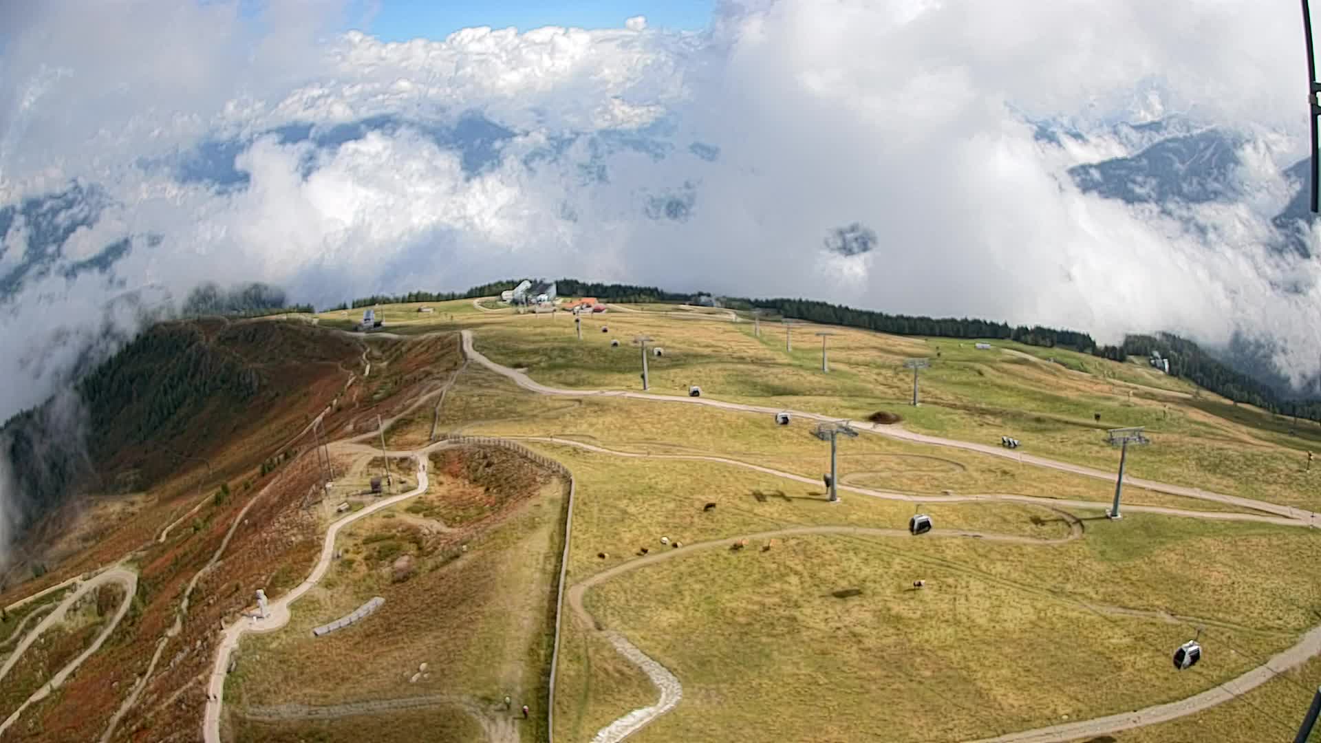 Sommet du Kronplatz | vue sur Valdaora – Olang