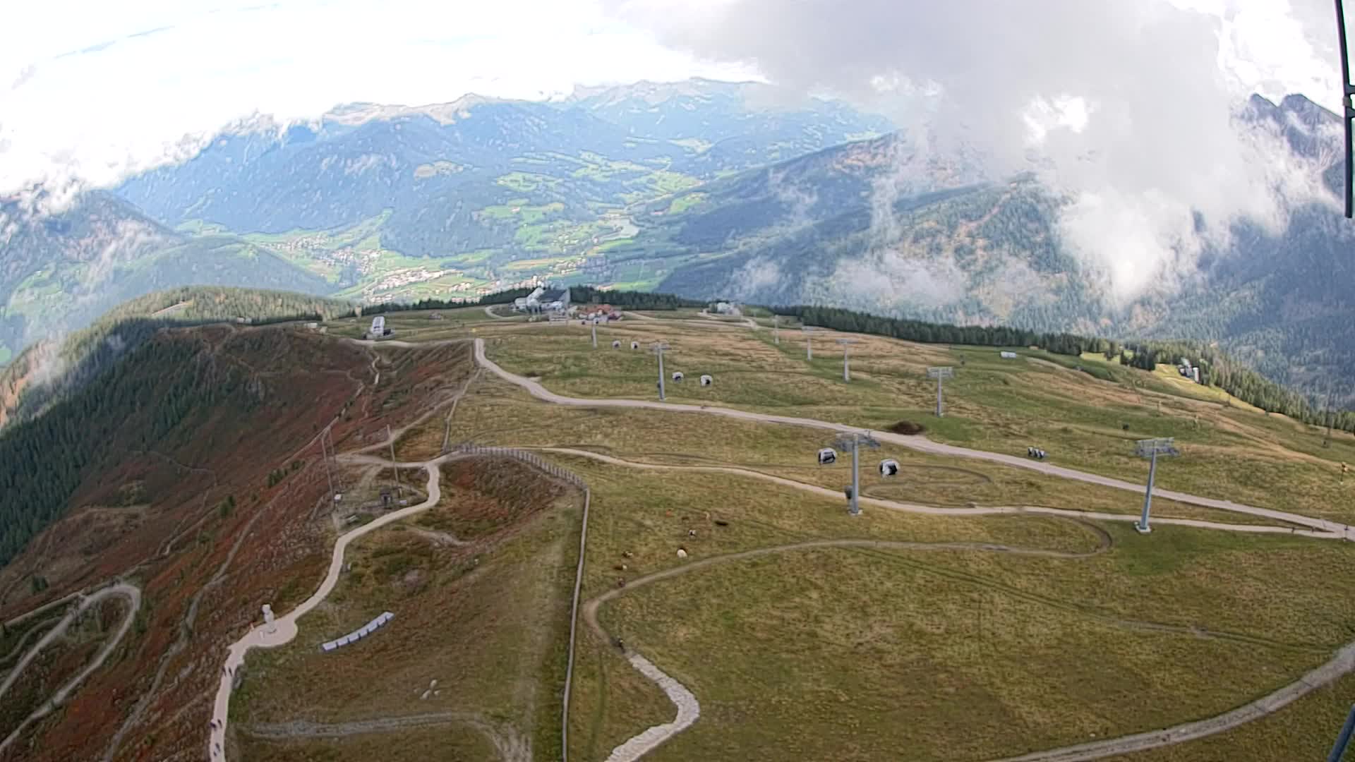 Kronplatz vrh | pogled na Valdaora – Olang