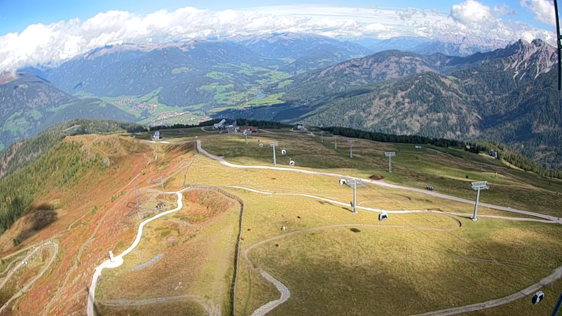 Kronplatz vrh | pogled na Valdaora – Olang