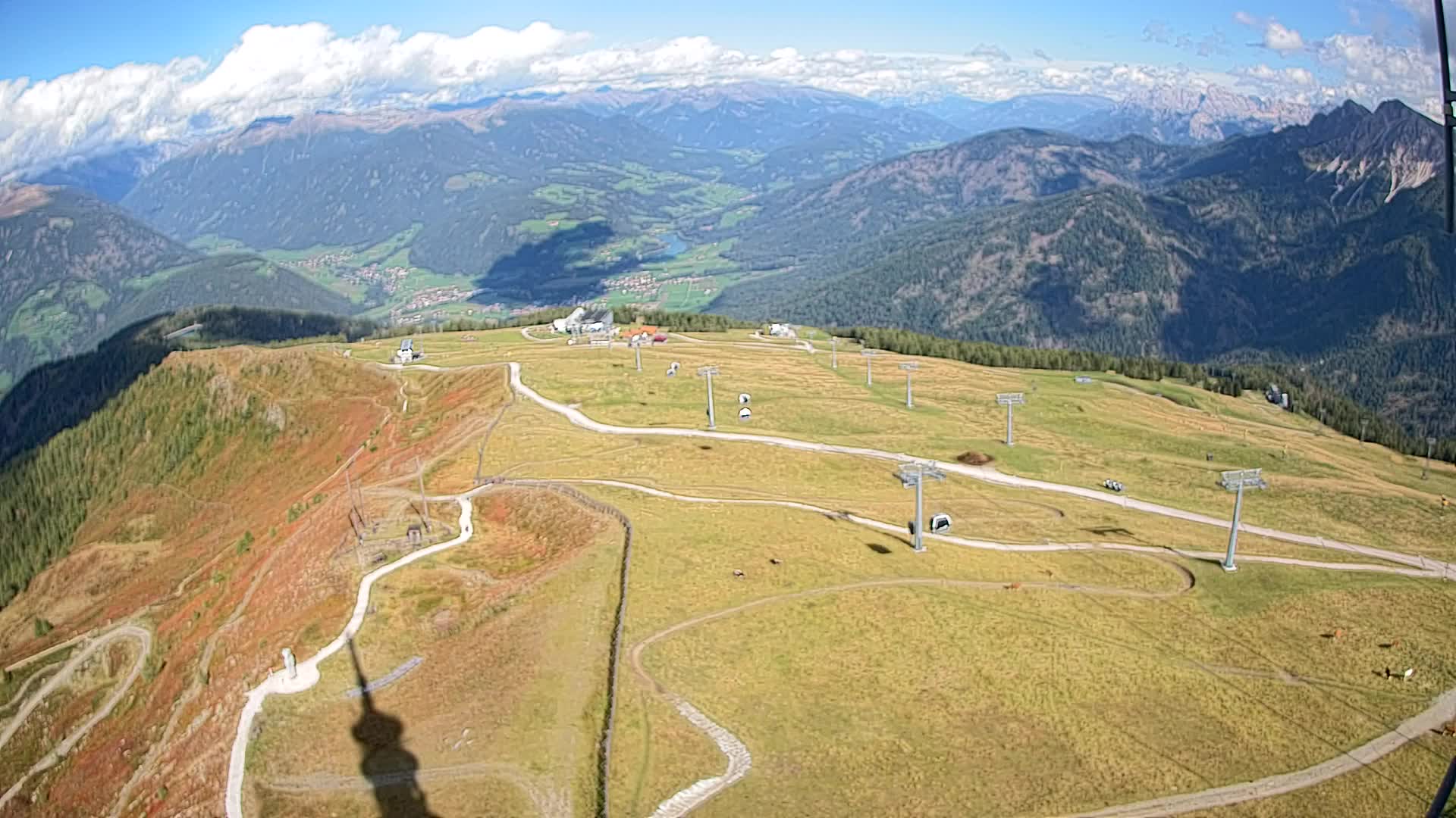 Kronplatz-Gipfel | Blick nach Olang – Valdaora