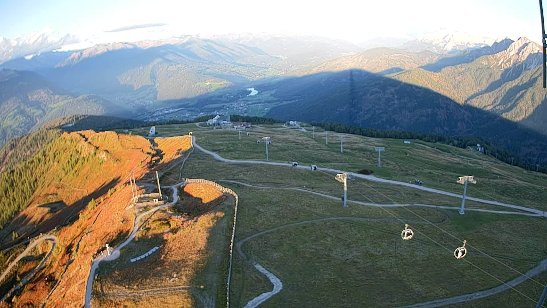 Kronplatz-Gipfel | Blick nach Olang – Valdaora